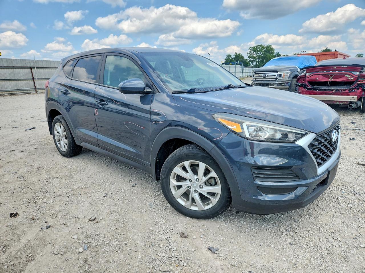 2020 Hyundai Tucson Se Gray vin: KM8J2CA45LU132391