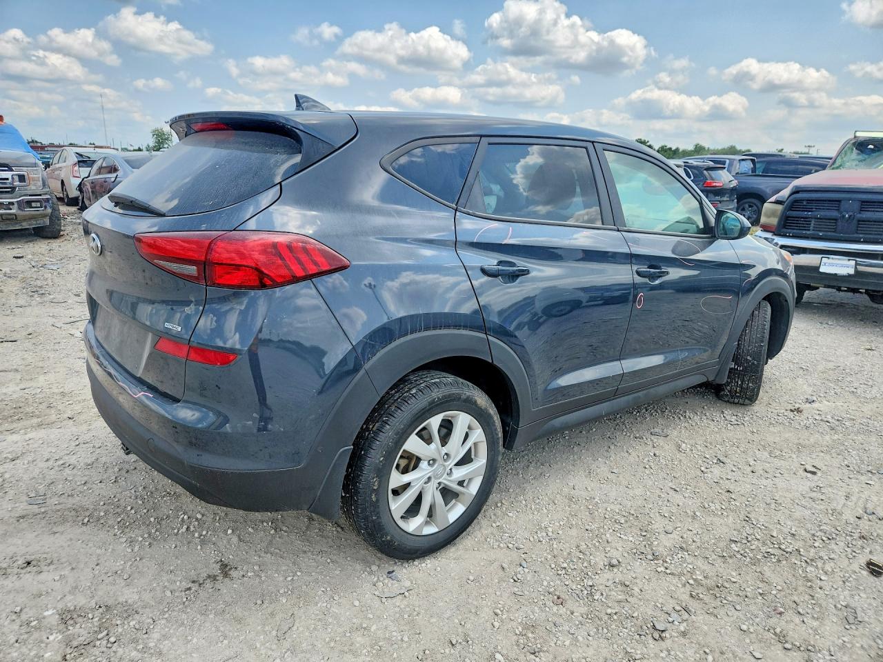 2020 Hyundai Tucson Se Gray vin: KM8J2CA45LU132391