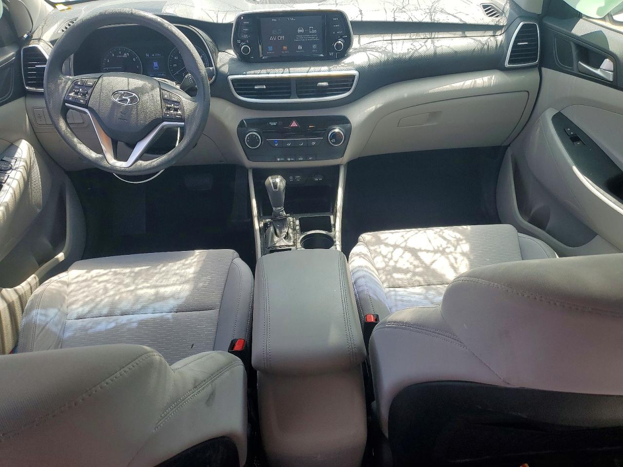 2019 Hyundai Tucson Se White vin: KM8J2CA47KU007746