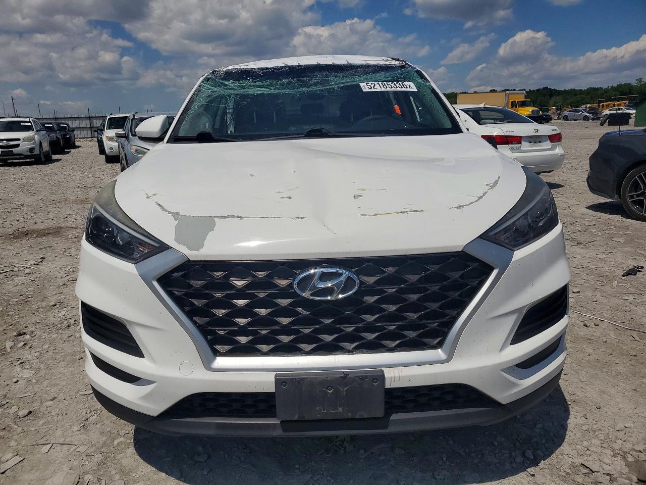 2019 Hyundai Tucson Se White vin: KM8J2CA47KU007746