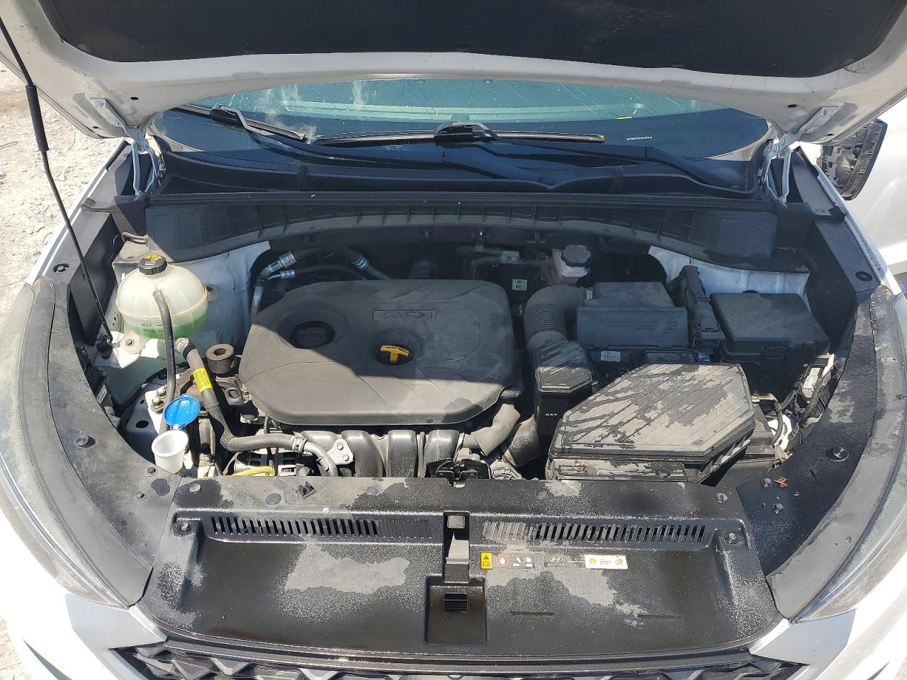 2019 Hyundai Tucson Se White vin: KM8J2CA47KU007746