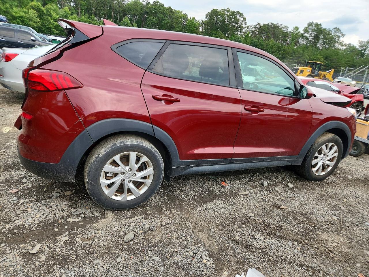 2019 Hyundai Tucson Se Burgundy vin: KM8J2CA47KU920605