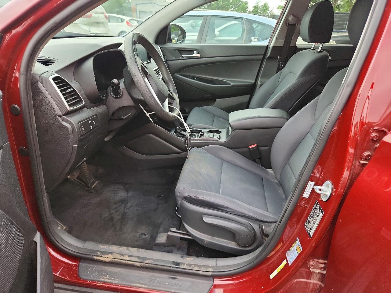 2019 Hyundai Tucson Se Burgundy vin: KM8J2CA47KU920605