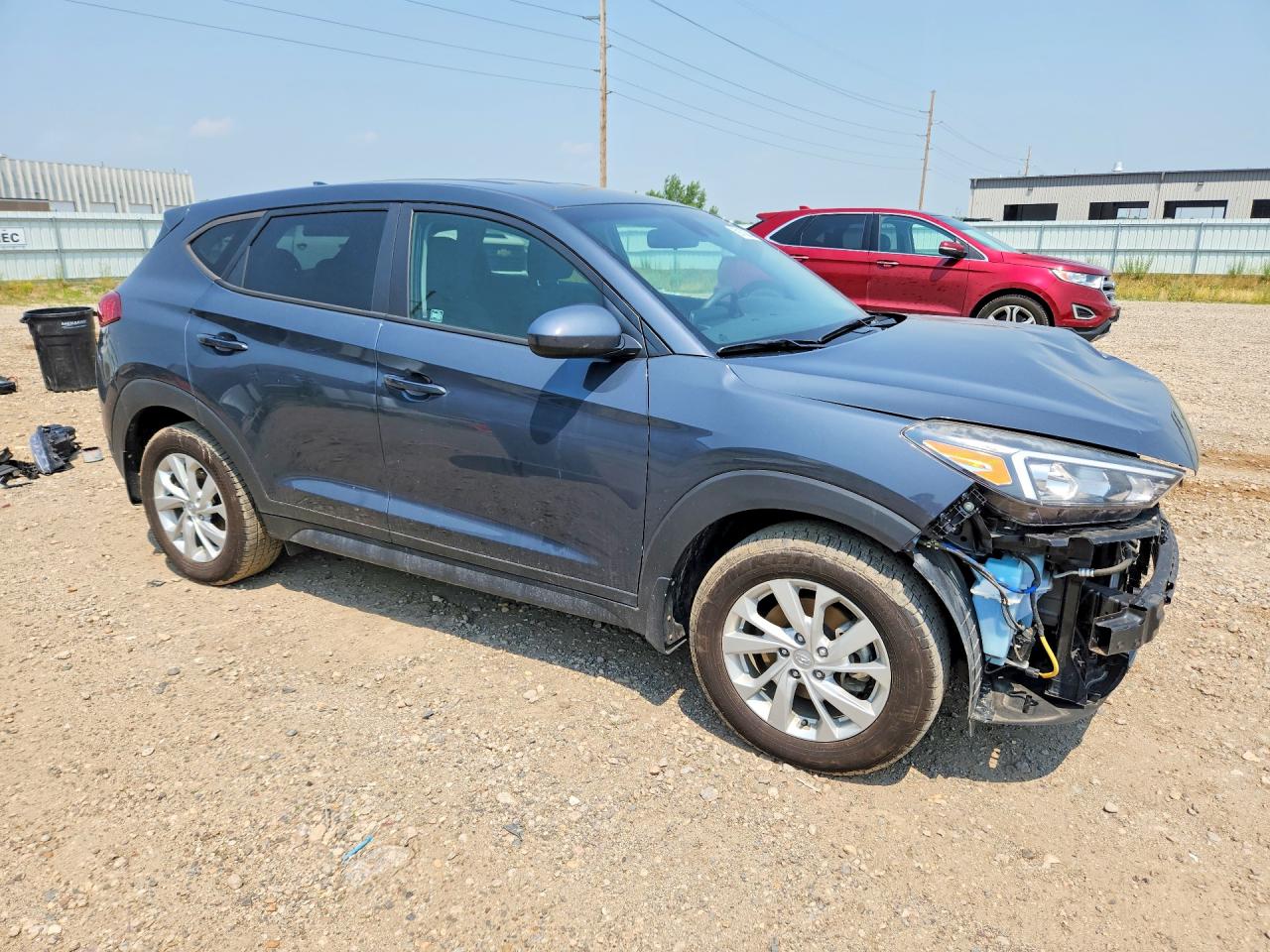 2020 Hyundai Tucson Se Blue vin: KM8J2CA47LU123014