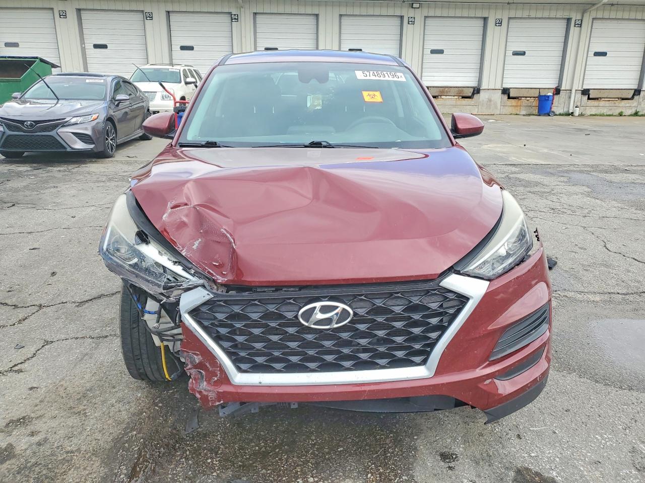 2019 Hyundai Tucson Se Burgundy vin: KM8J2CA48KU030081