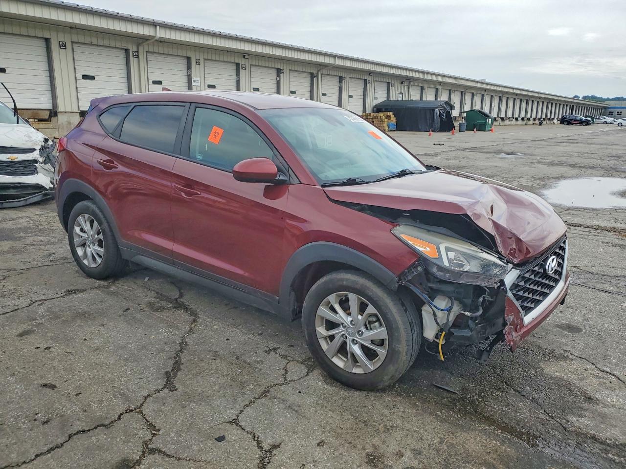 2019 Hyundai Tucson Se Burgundy vin: KM8J2CA48KU030081