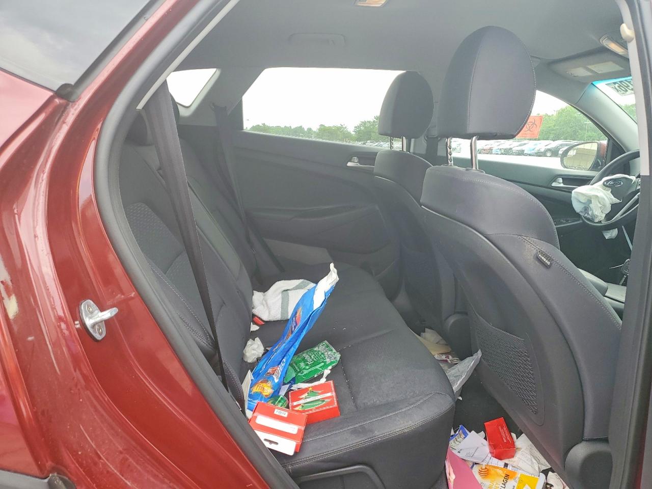 2019 Hyundai Tucson Se Burgundy vin: KM8J2CA48KU030081
