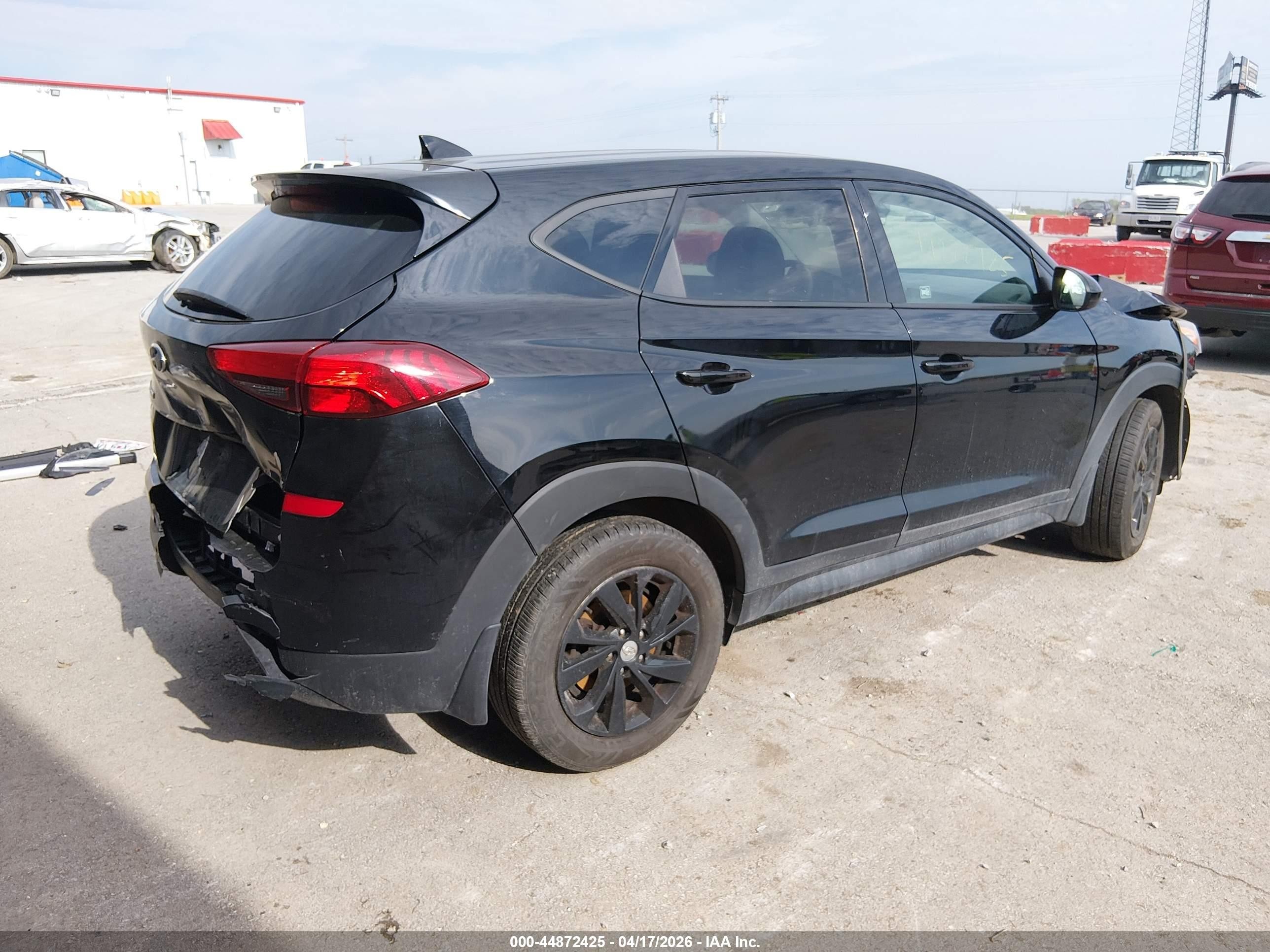 2019 Hyundai Tucson Se Черный vin: KM8J2CA48KU952284