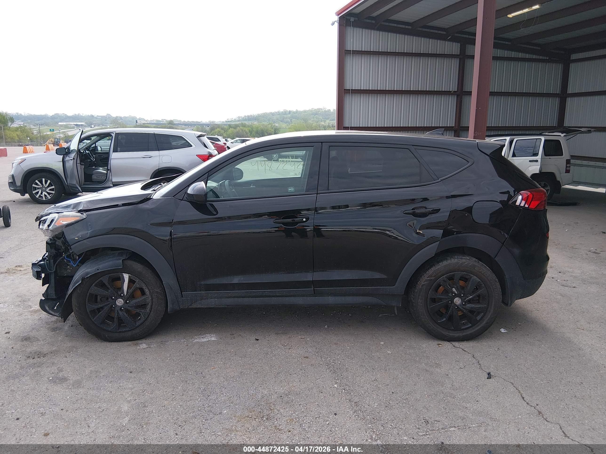 2019 Hyundai Tucson Se Черный vin: KM8J2CA48KU952284