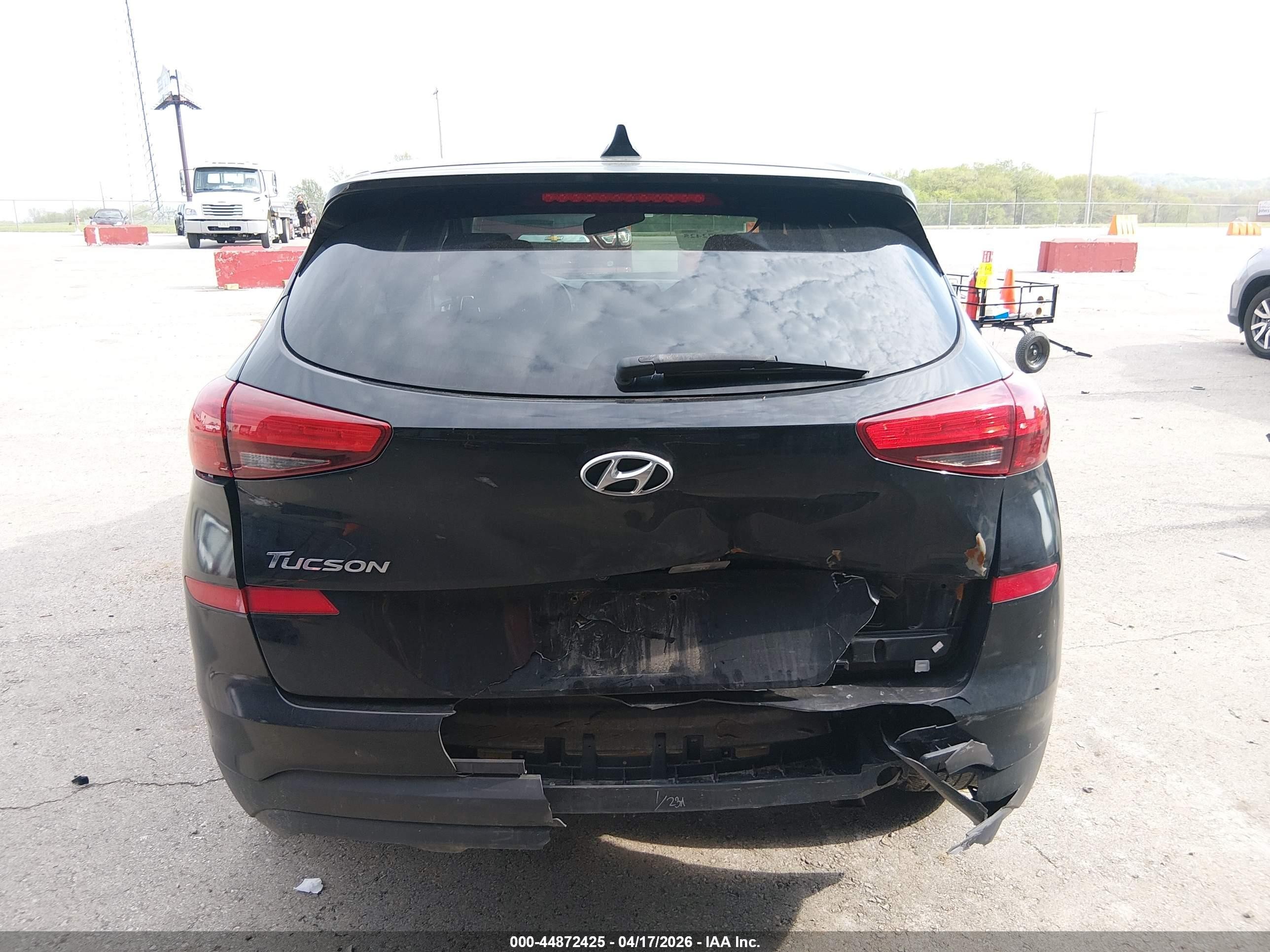2019 Hyundai Tucson Se Черный vin: KM8J2CA48KU952284