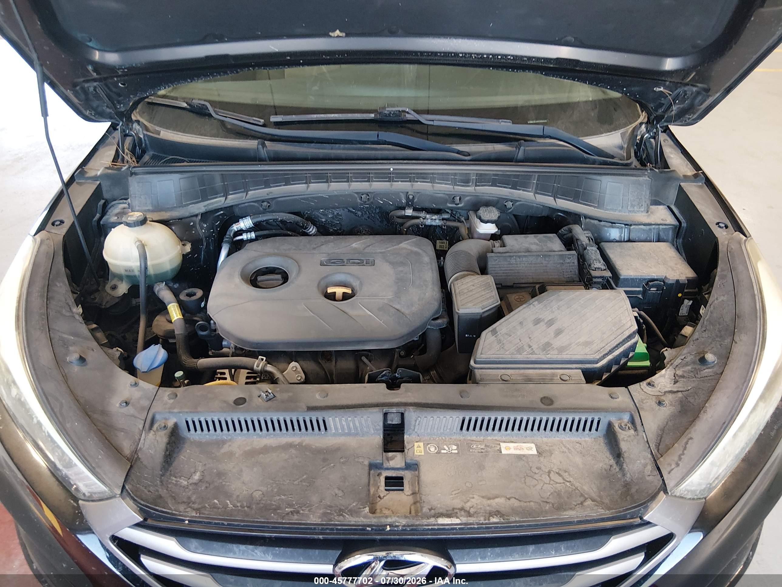 2018 Hyundai Tucson Se Черный vin: KM8J2CA49JU656141
