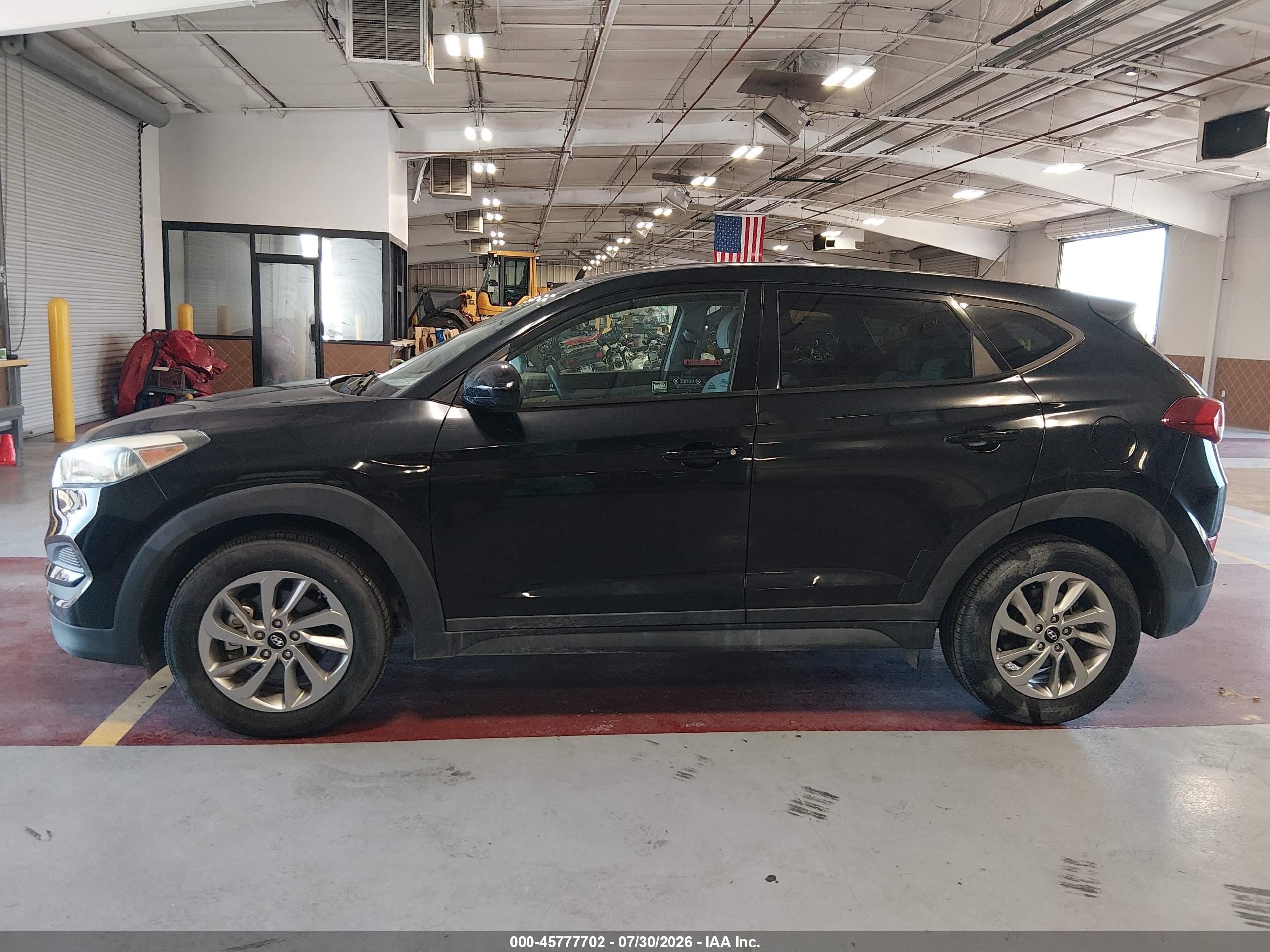 2018 Hyundai Tucson Se Черный vin: KM8J2CA49JU656141