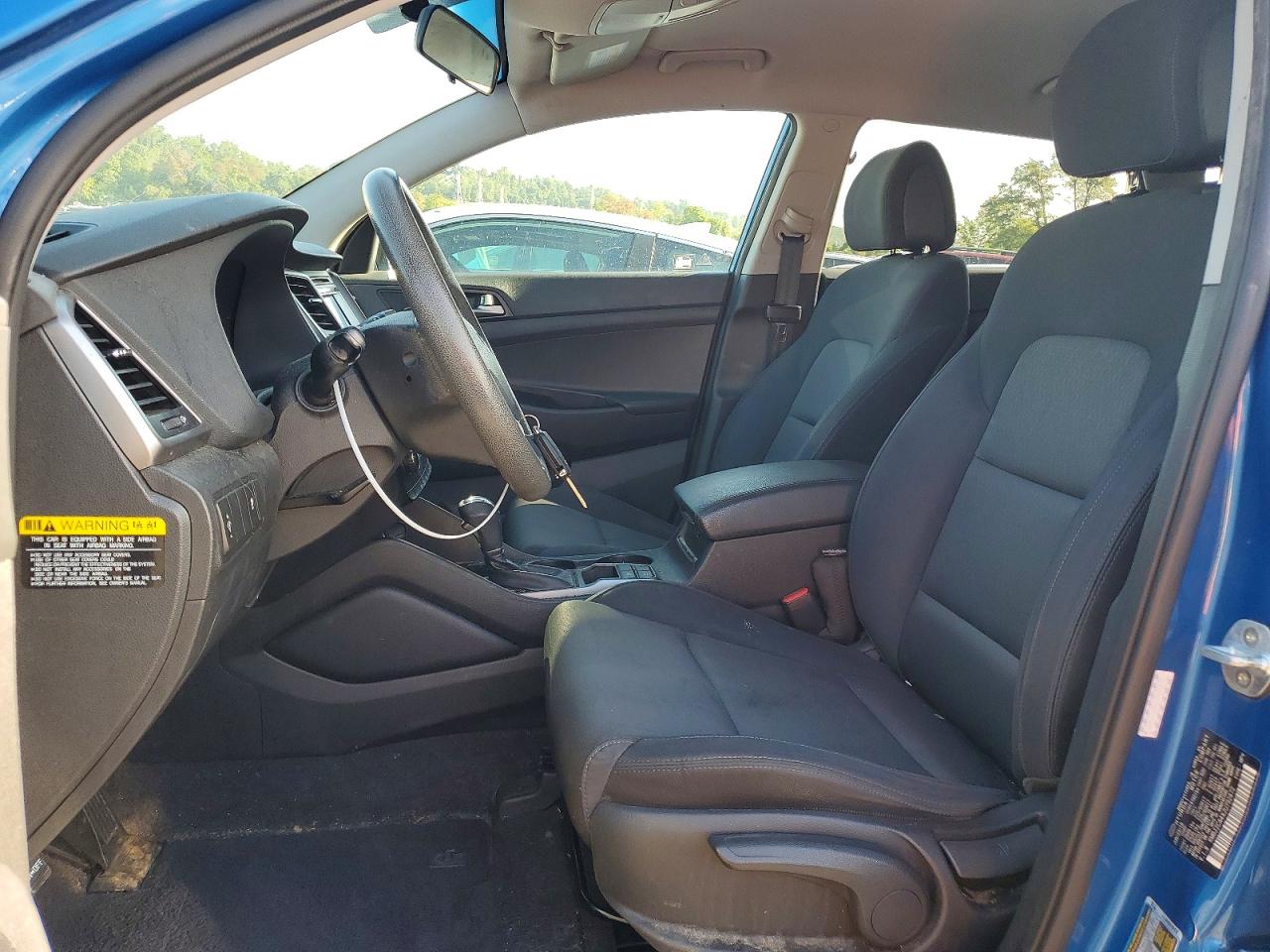 2018 Hyundai Tucson Se Blue vin: KM8J2CA4XJU792472