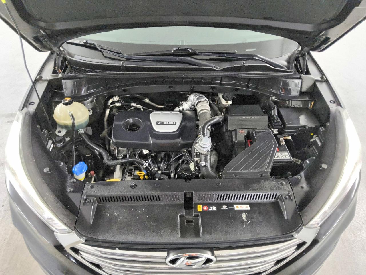 2017 Hyundai Tucson Limited Черный vin: KM8J33A21HU317802