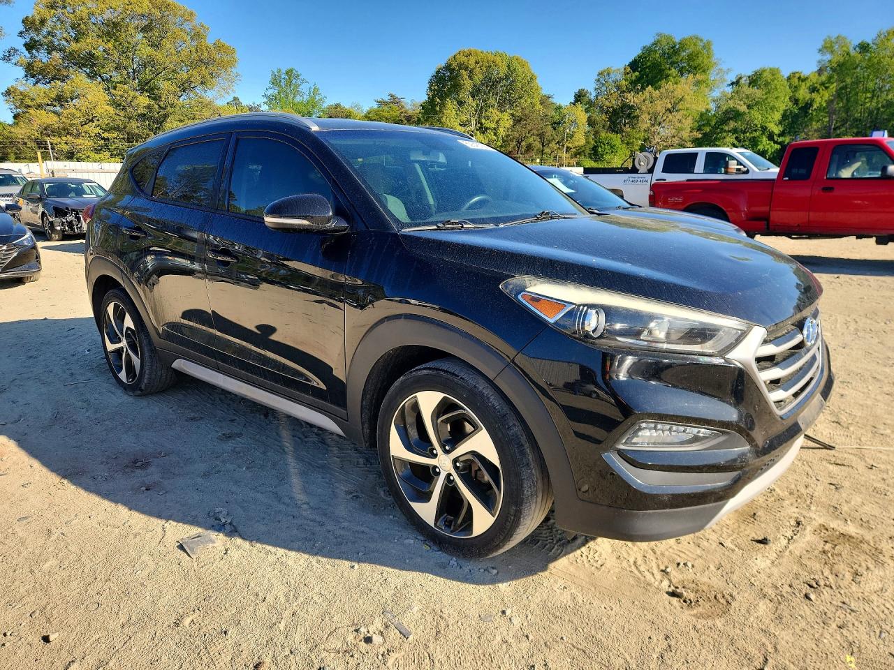 2017 Hyundai Tucson Sport Black vin: KM8J33A21HU458921