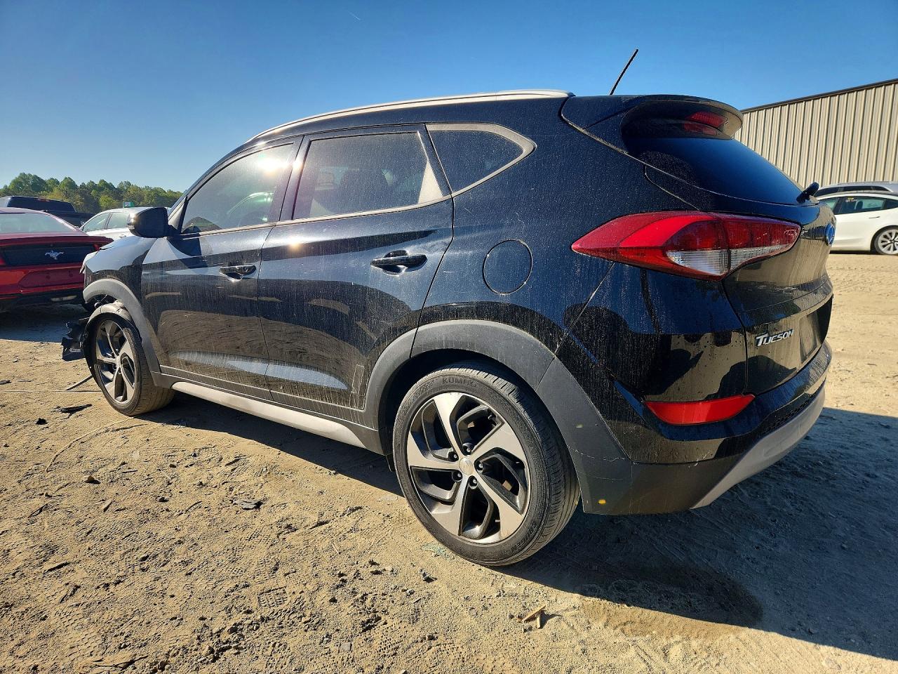 2017 Hyundai Tucson Sport Black vin: KM8J33A21HU458921