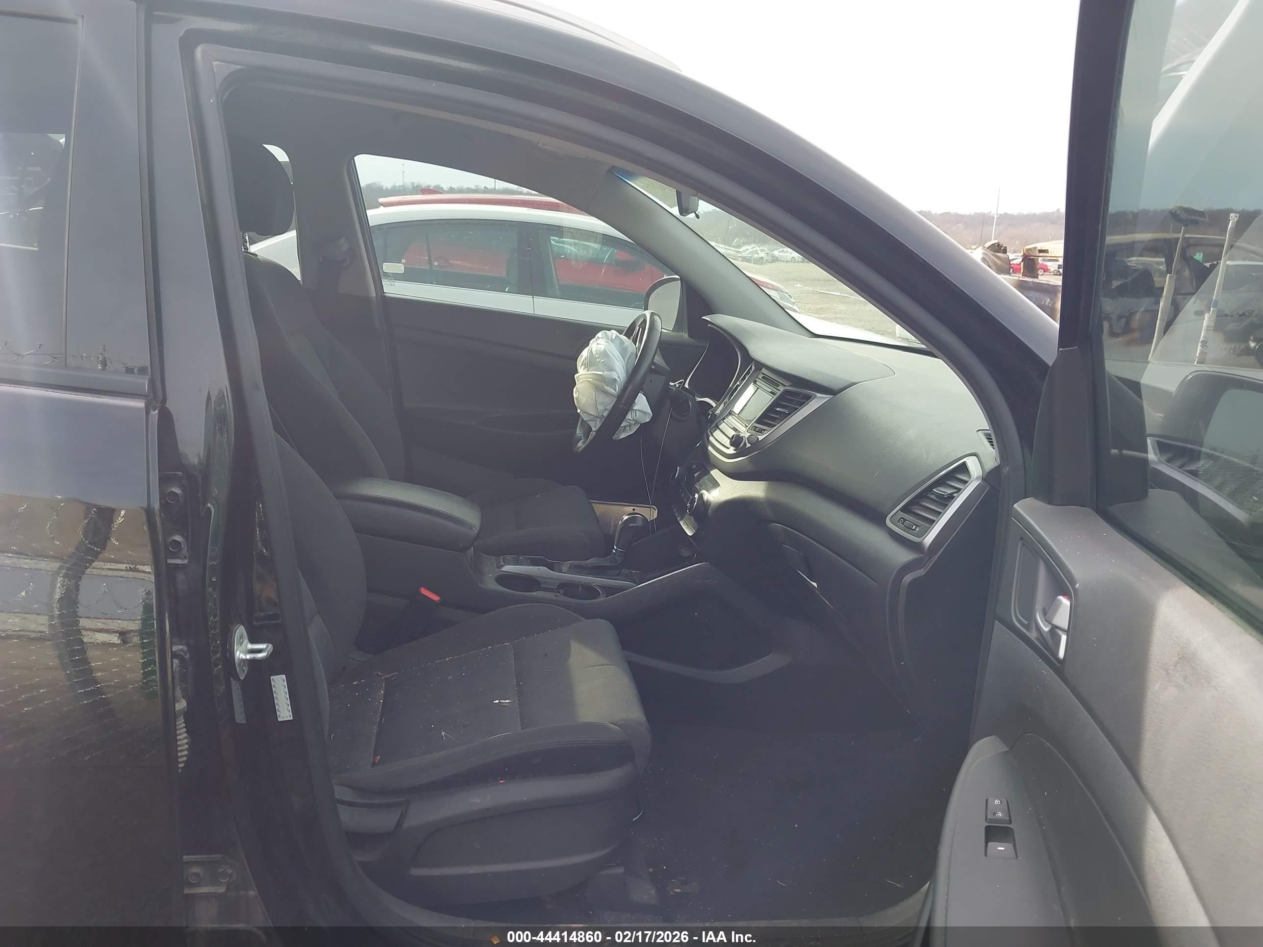 2017 Hyundai Tucson Sport Black vin: KM8J33A25HU583081