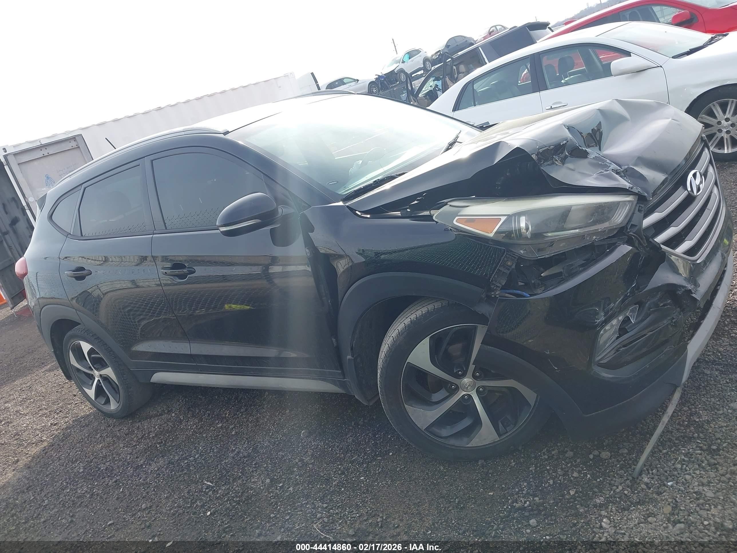 2017 Hyundai Tucson Sport Black vin: KM8J33A25HU583081