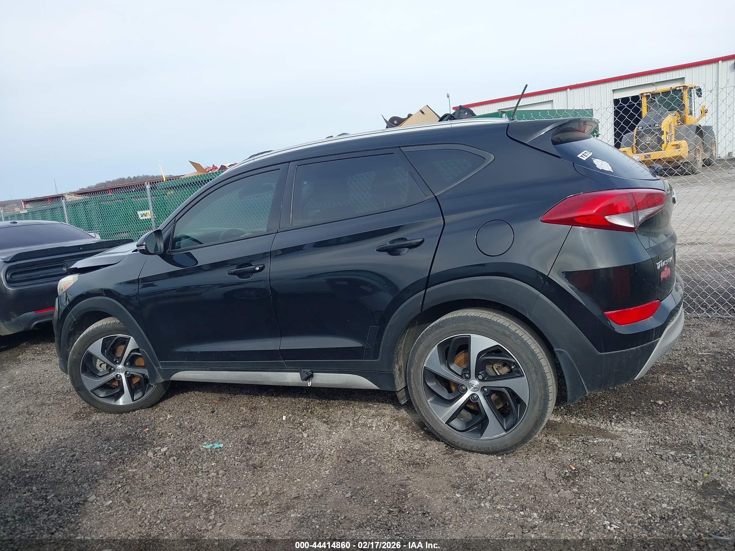 2017 Hyundai Tucson Sport Black vin: KM8J33A25HU583081