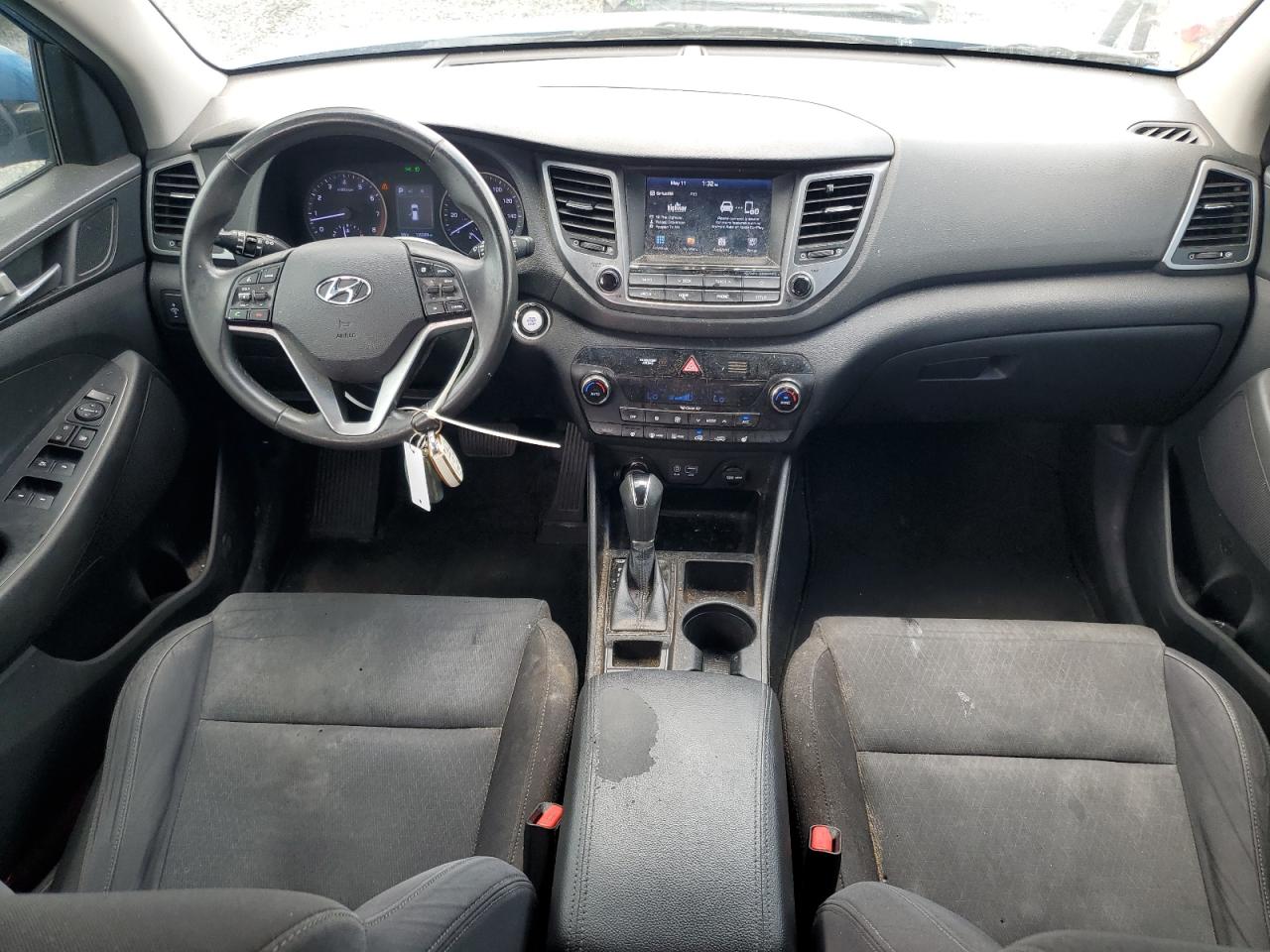 2018 Hyundai Tucson Value Синий vin: KM8J33A26JU696415