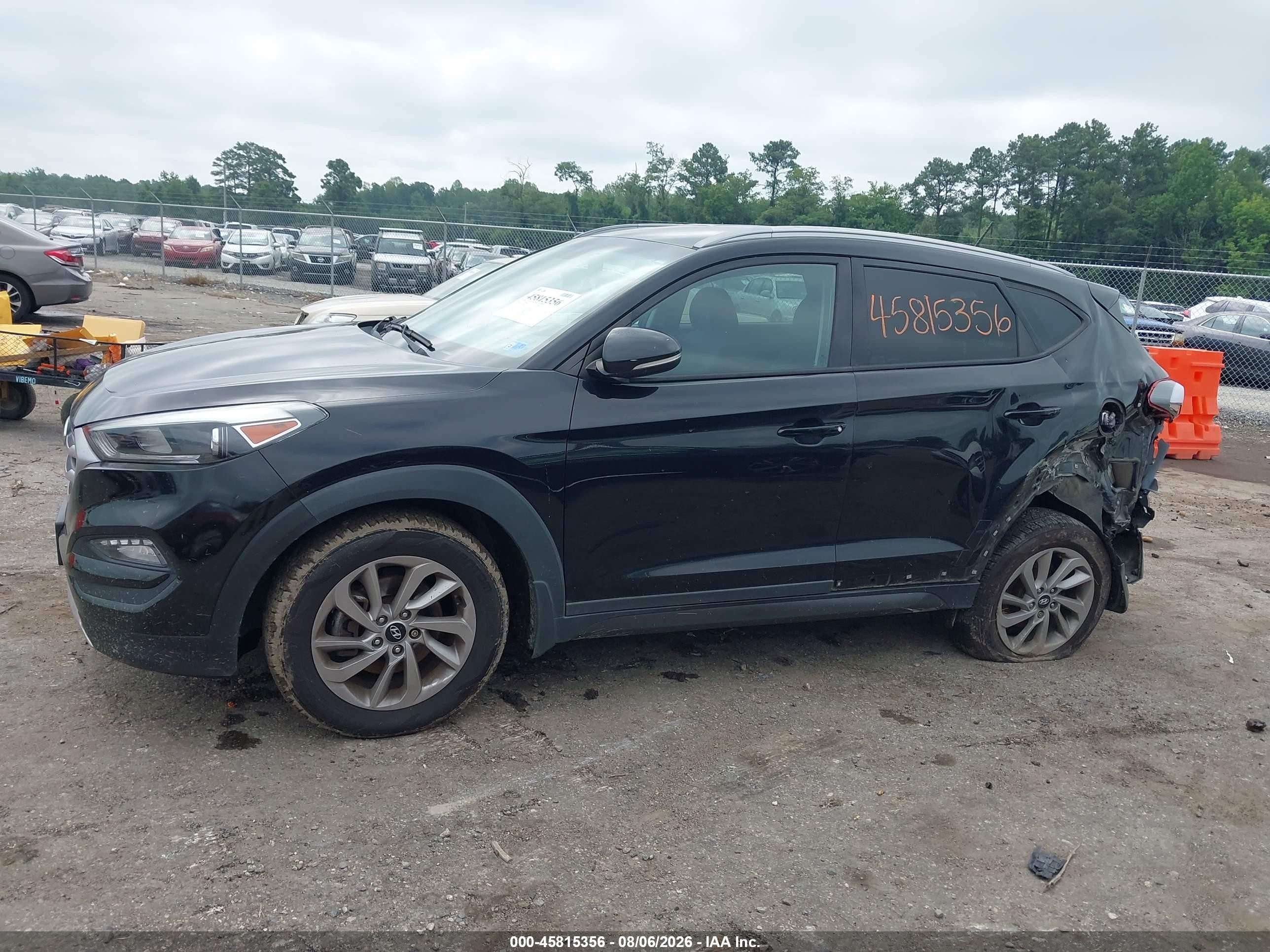 2016 Hyundai Tucson Eco Black vin: KM8J33A27GU082403