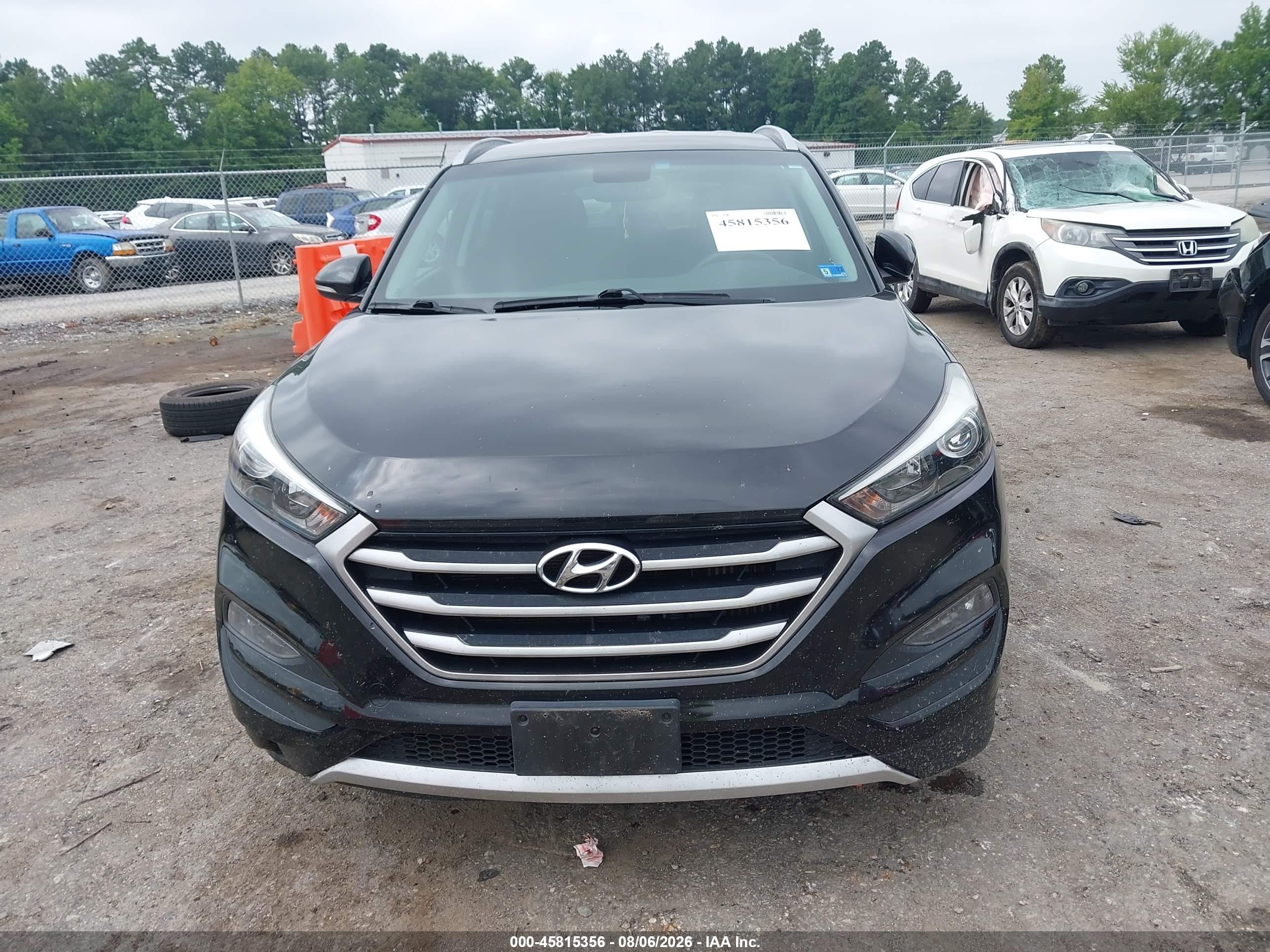 2016 Hyundai Tucson Eco Black vin: KM8J33A27GU082403