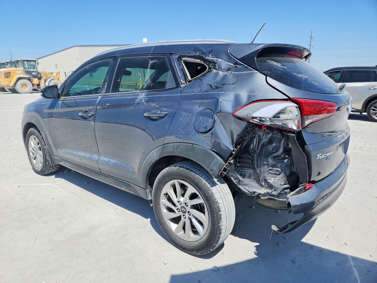 2016 Hyundai Tucson Eco Gray vin: KM8J33A28GU047854