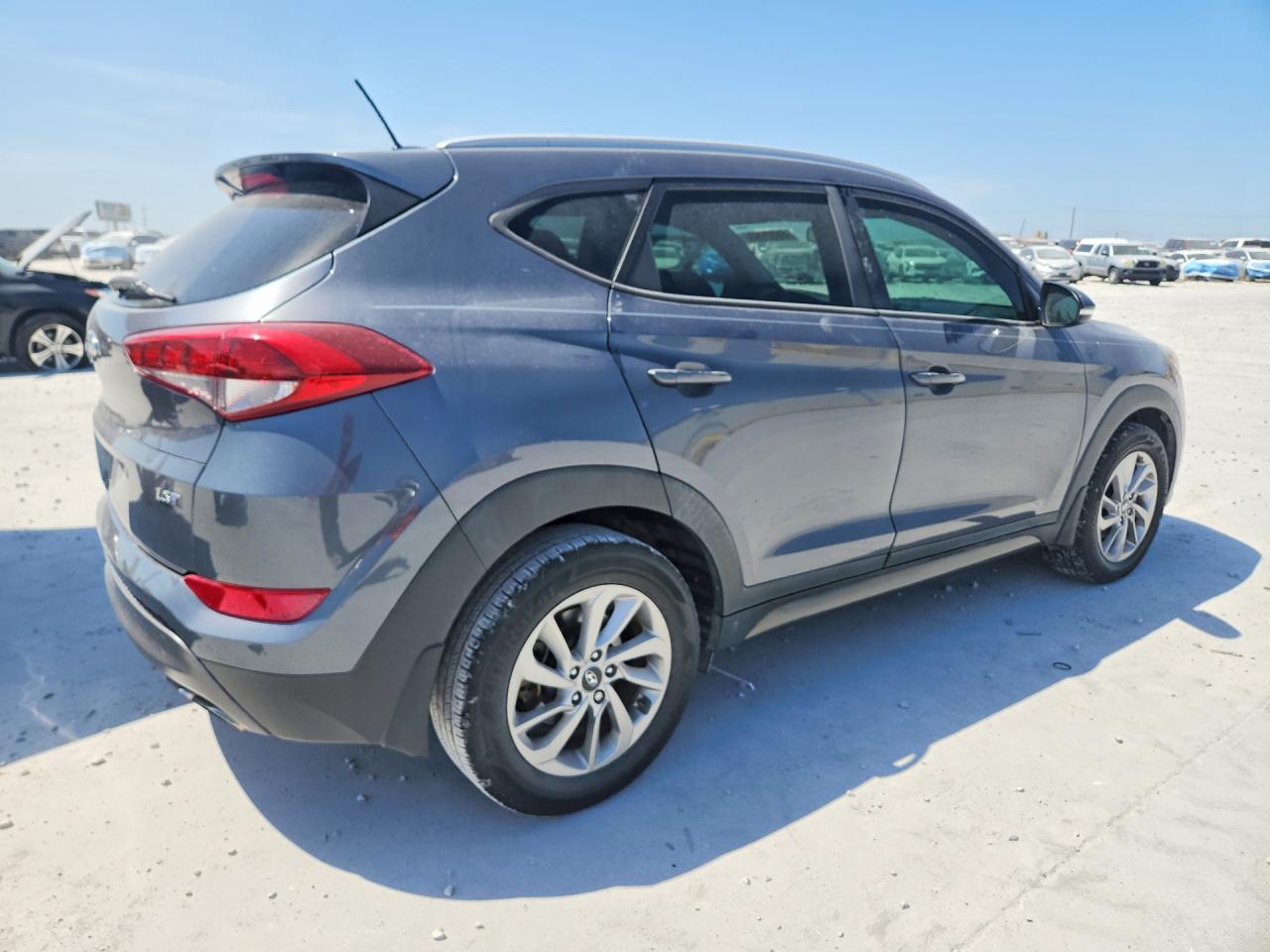2016 Hyundai Tucson Eco Gray vin: KM8J33A28GU047854