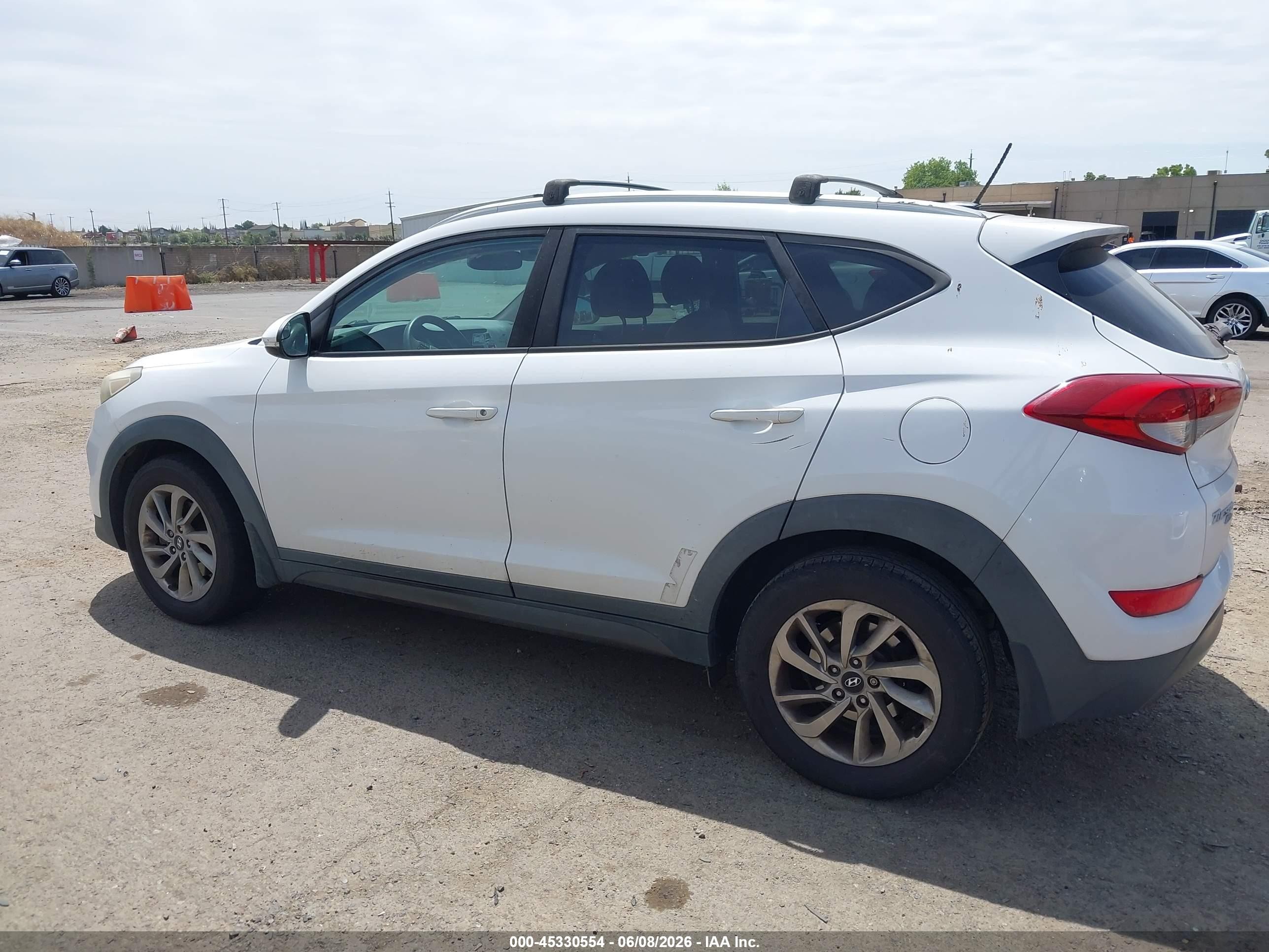 2016 Hyundai Tucson Eco Белый vin: KM8J33A29GU227926