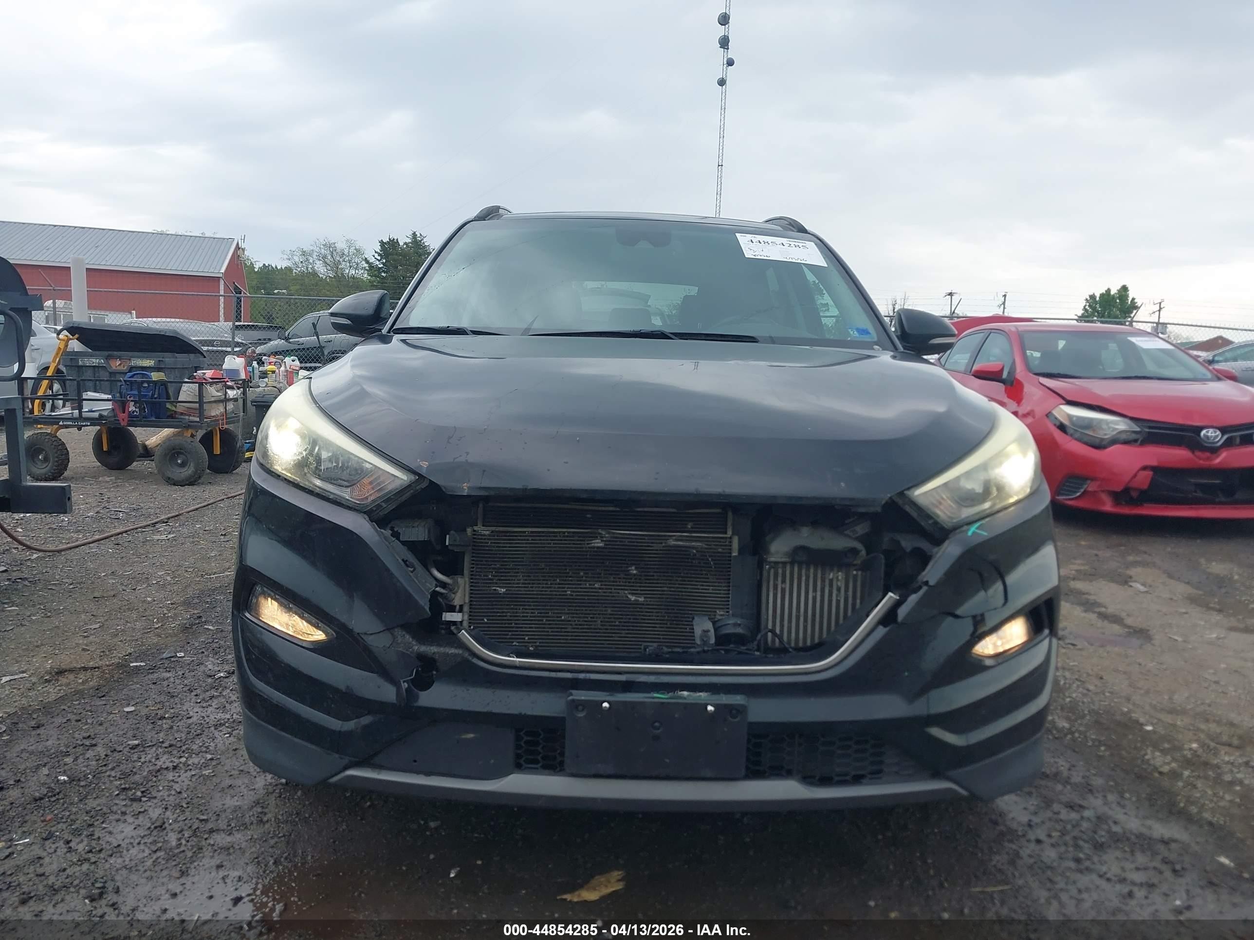 2016 Hyundai Tucson Limited Black vin: KM8J33A2XGU089054