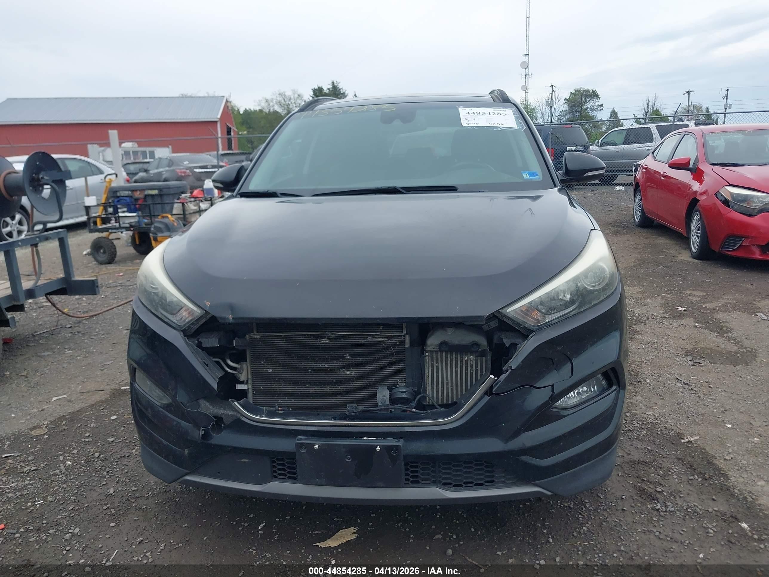 2016 Hyundai Tucson Limited Black vin: KM8J33A2XGU089054