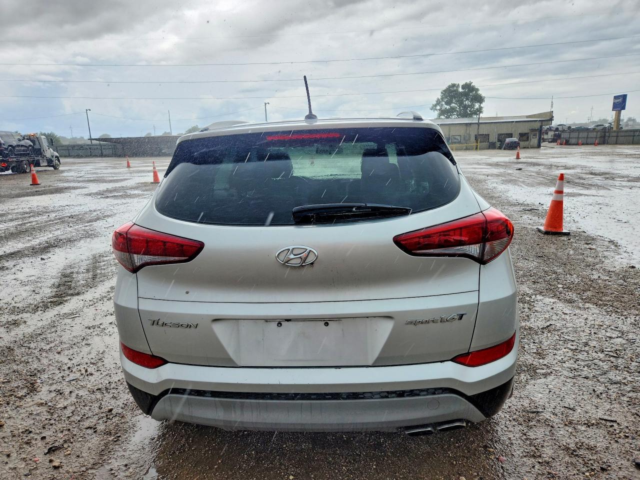 2017 Hyundai Tucson Sport Gray vin: KM8J33A2XHU521174