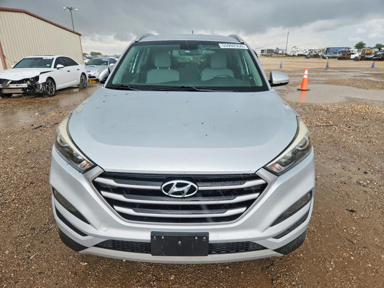 2017 Hyundai Tucson Sport Gray vin: KM8J33A2XHU521174