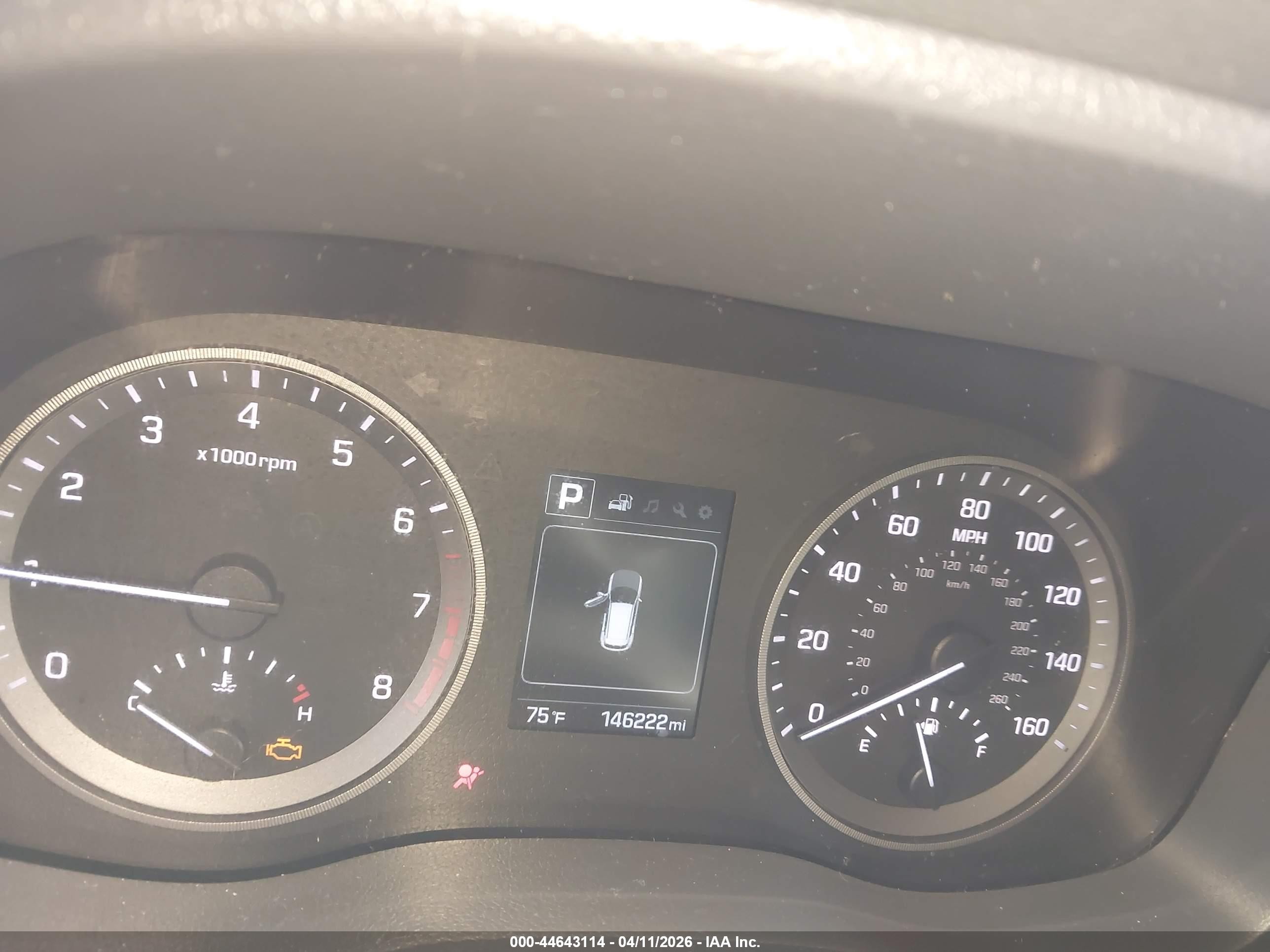 2016 Hyundai Tucson Se Синий vin: KM8J33A40GU194655