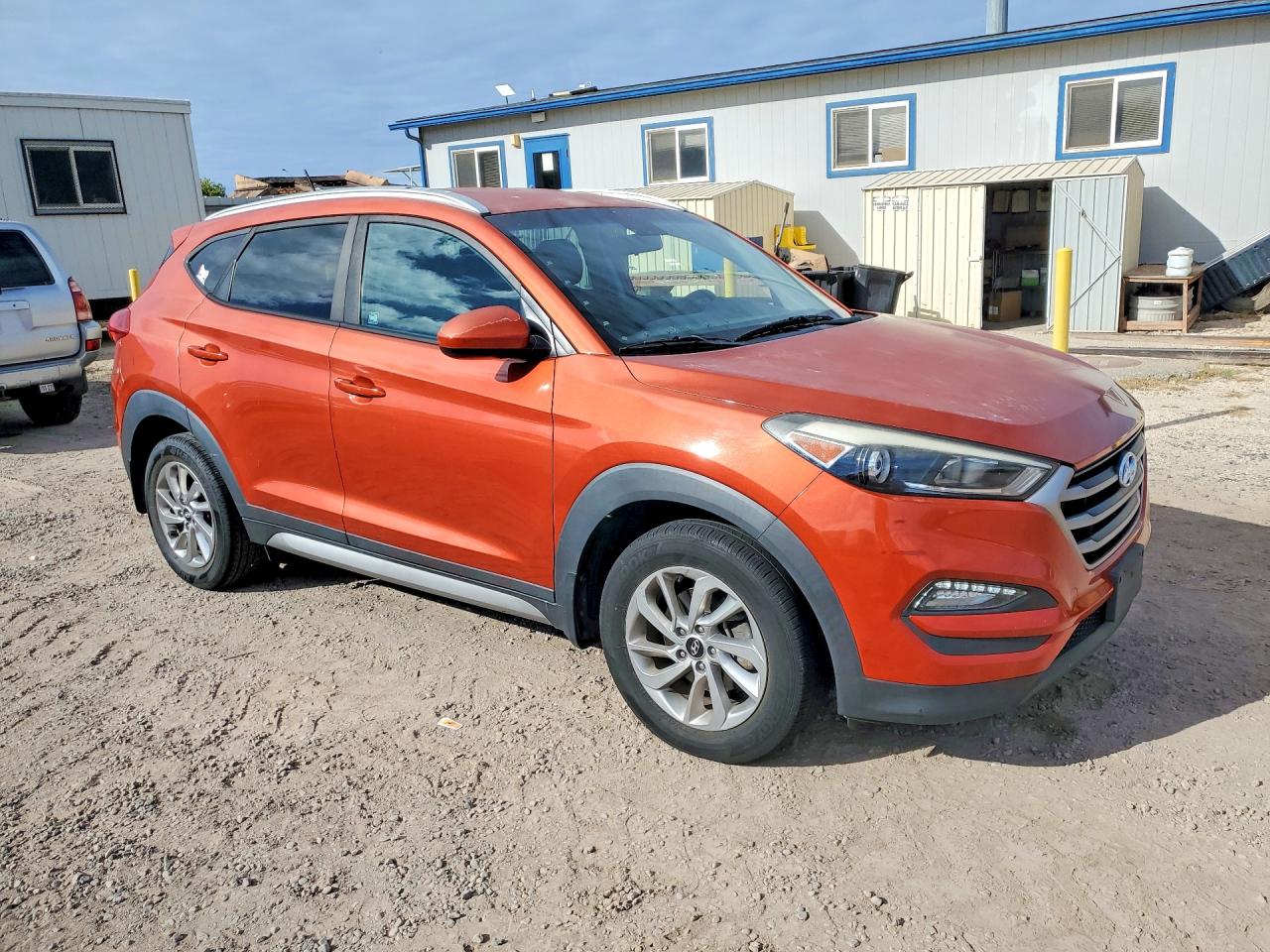 2017 Hyundai Tucson Se Orange vin: KM8J33A41HU378780