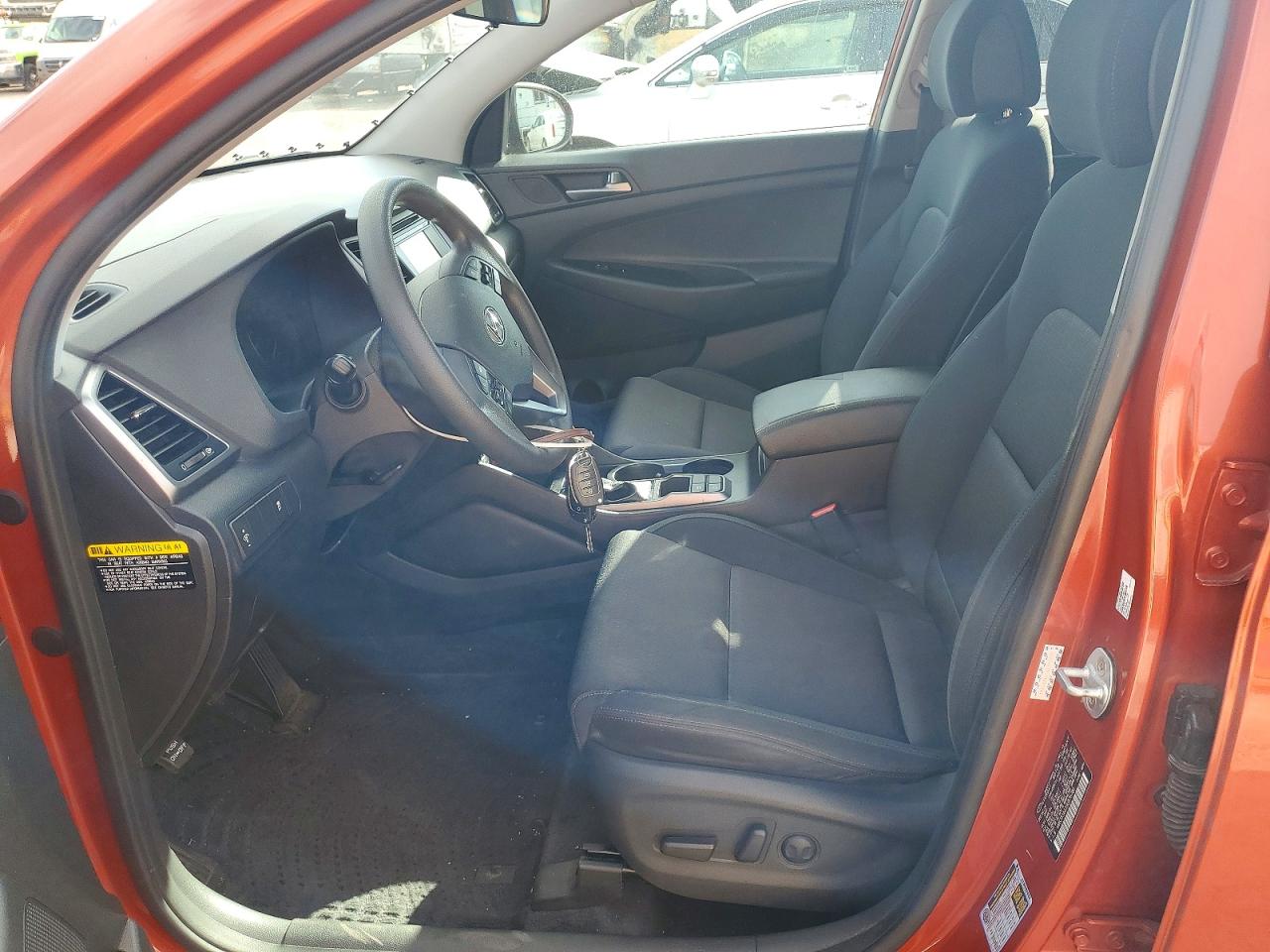 2017 Hyundai Tucson Se Orange vin: KM8J33A41HU378780