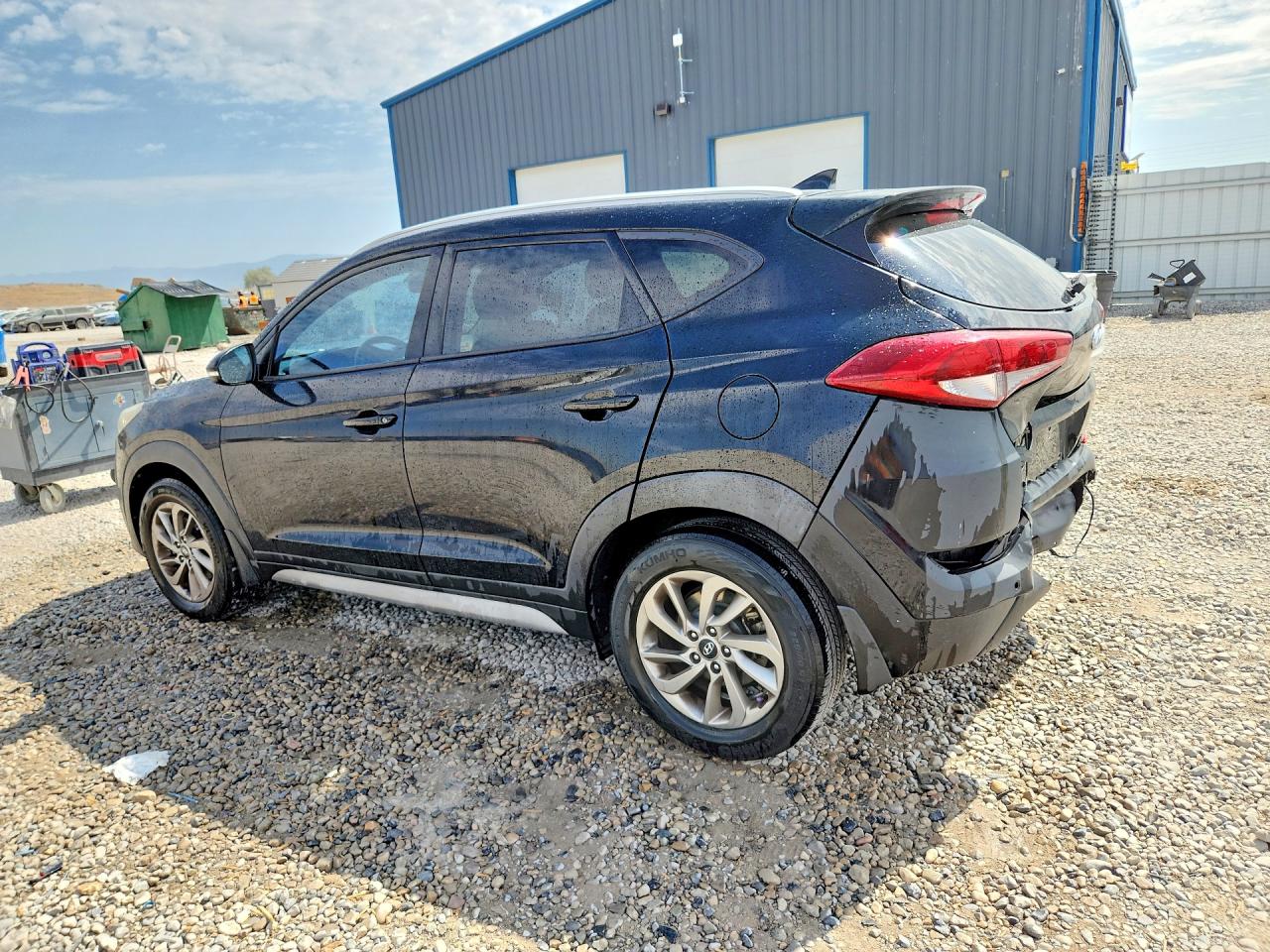 2017 Hyundai Tucson Se Plus Black vin: KM8J33A41HU419599