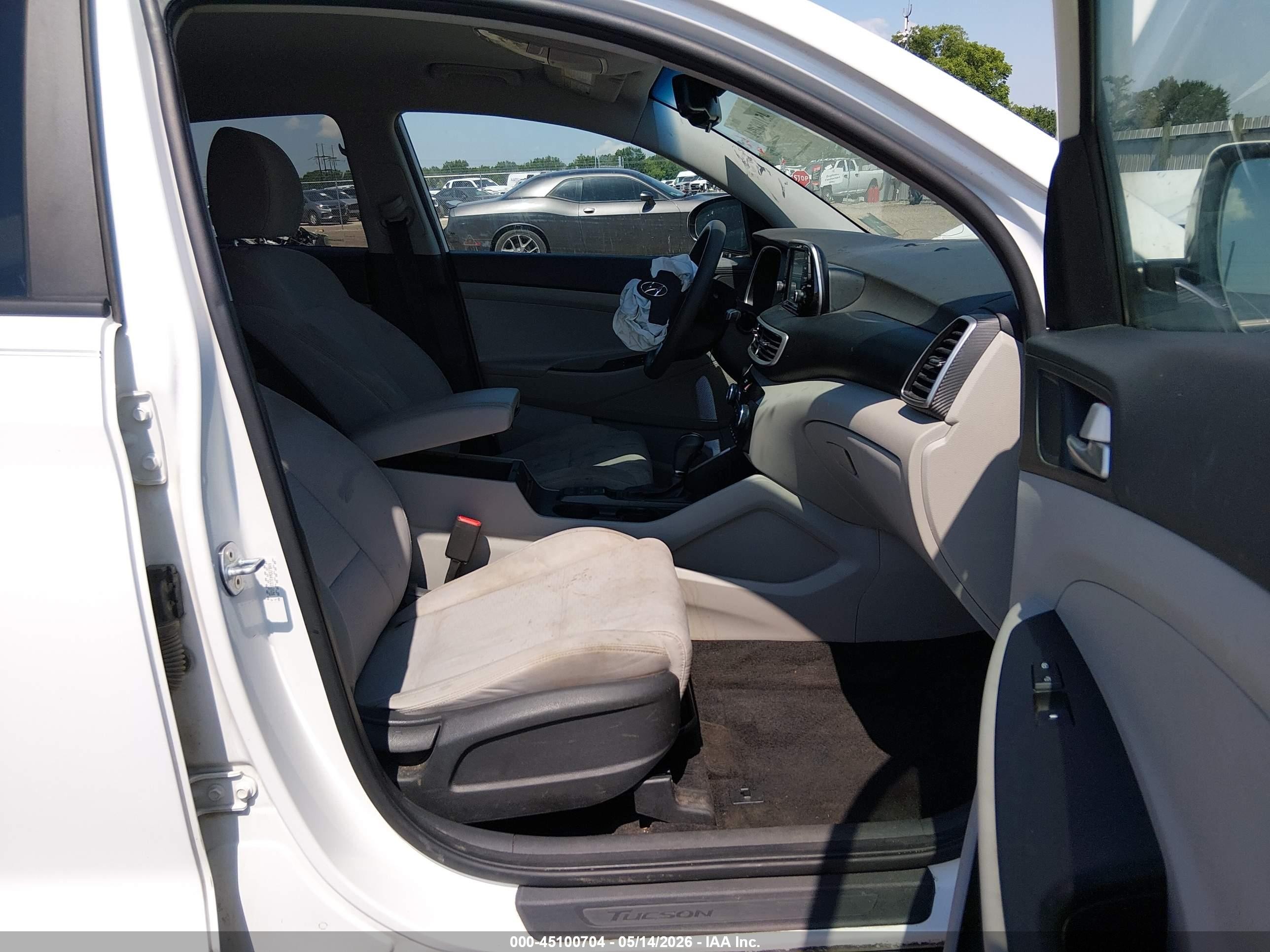 2020 Hyundai Tucson Value White vin: KM8J33A41LU112135
