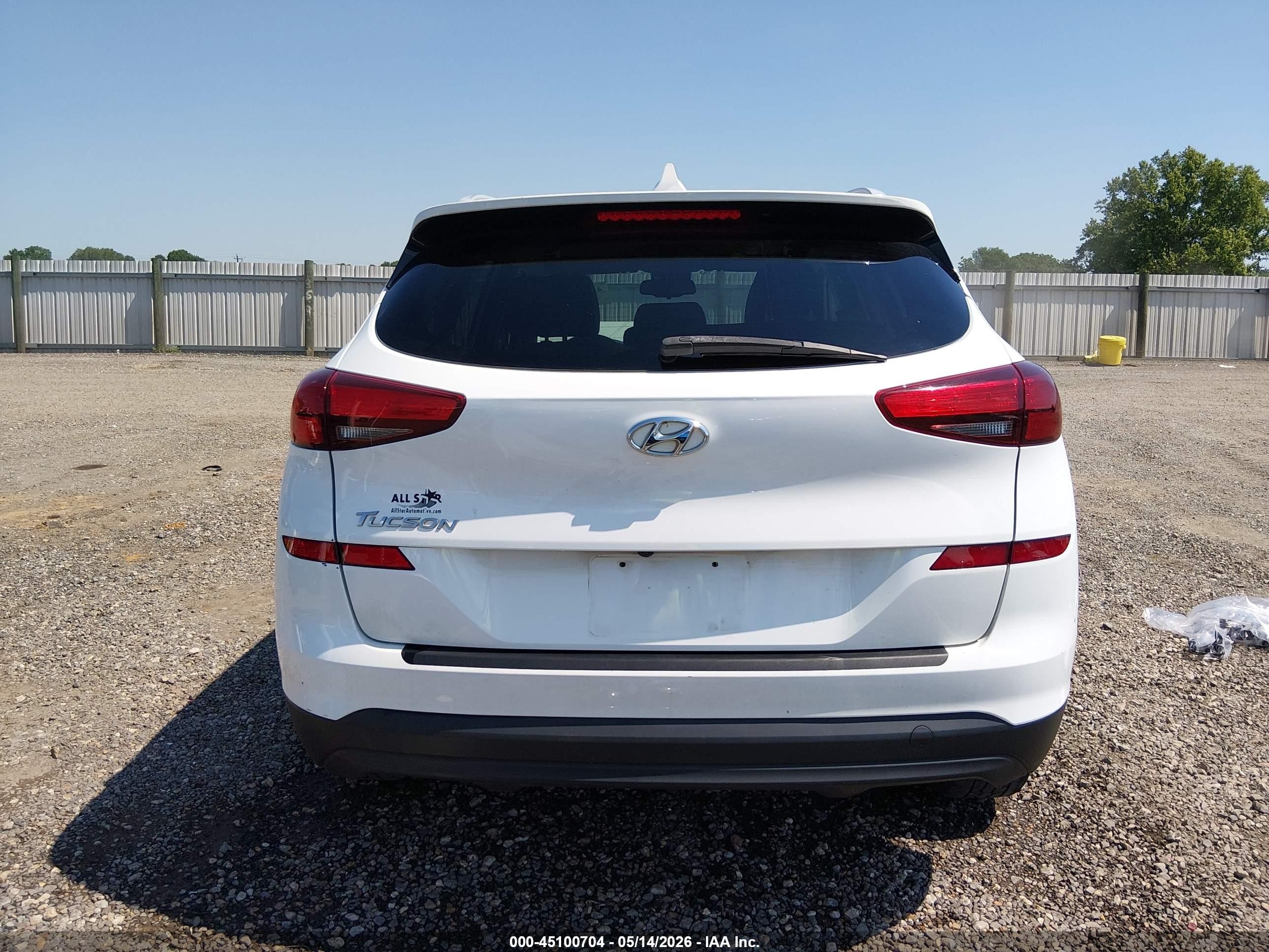 2020 Hyundai Tucson Value White vin: KM8J33A41LU112135