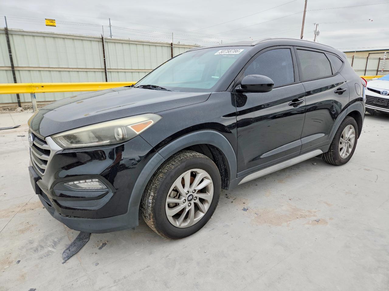 2017 Hyundai Tucson Se Черный vin: KM8J33A42HU469038