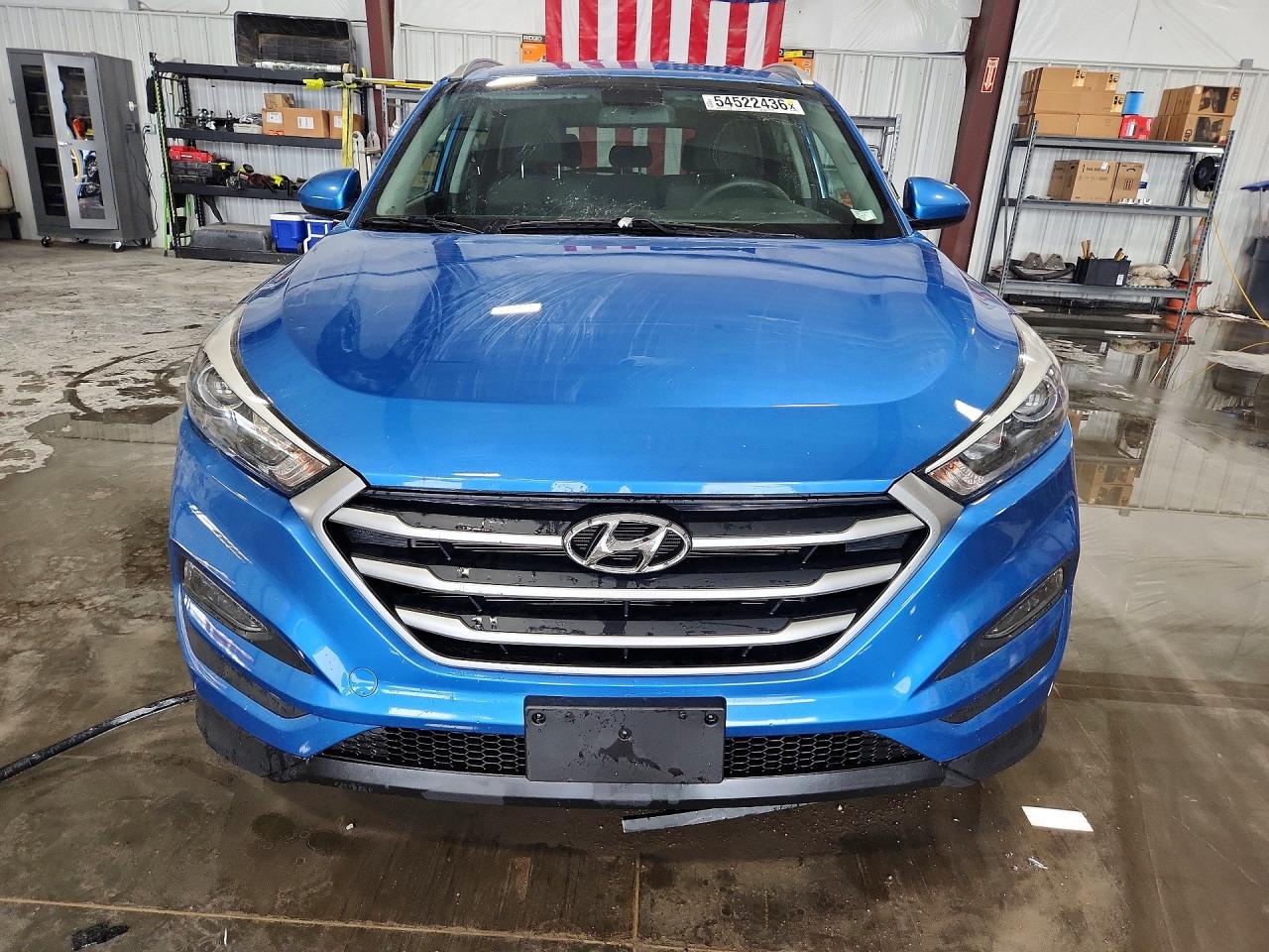 2018 Hyundai Tucson Sel Blue vin: KM8J33A42JU705628