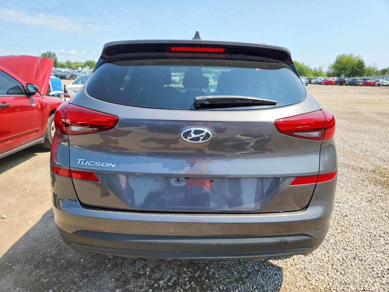 2020 Hyundai Tucson Preferred Gray vin: KM8J33A42LU256017