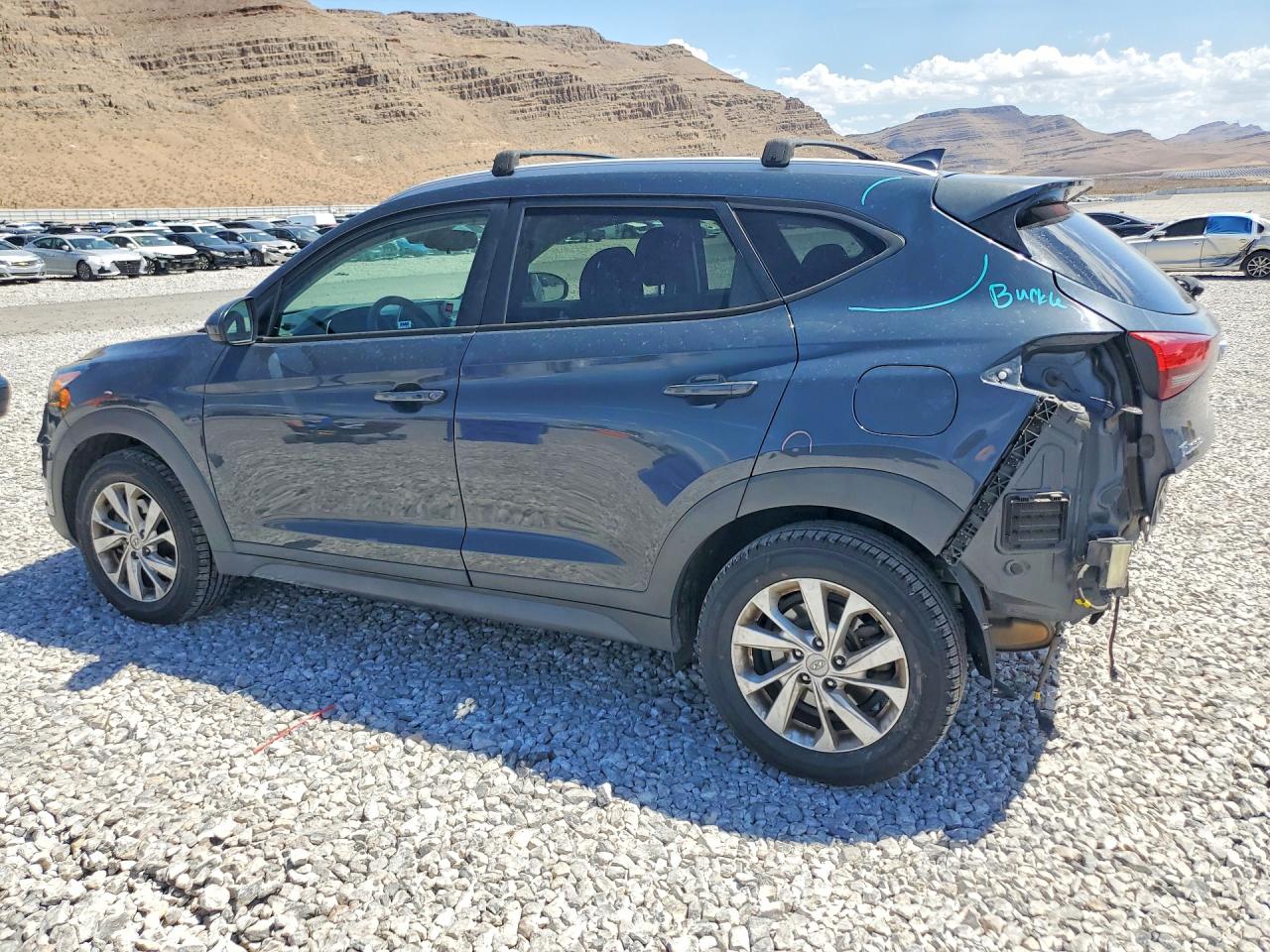 2021 Hyundai Tucson Value Gray vin: KM8J33A42MU384002