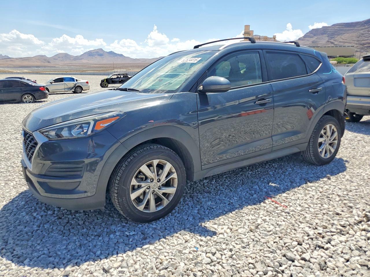 2021 Hyundai Tucson Value Gray vin: KM8J33A42MU384002