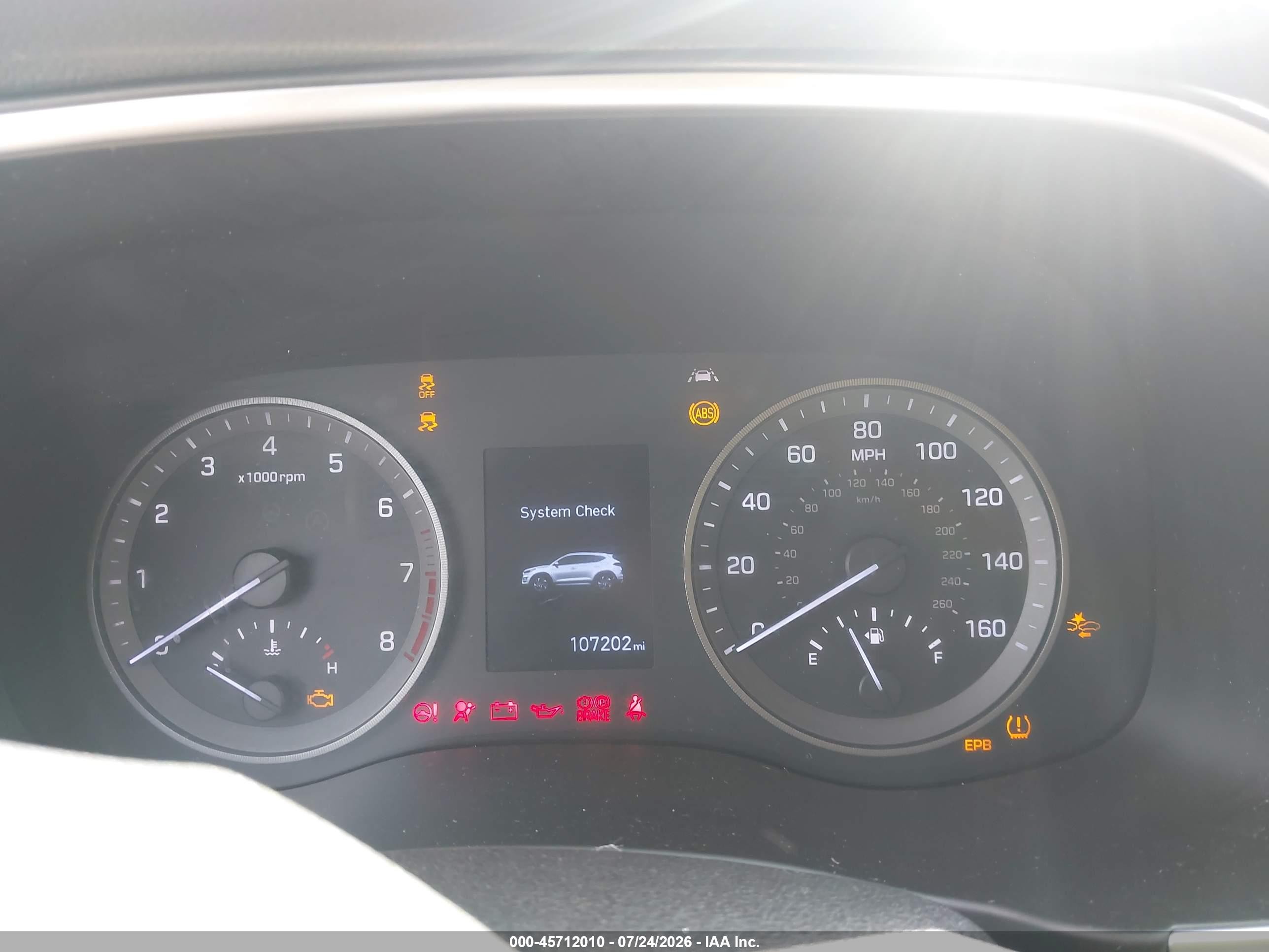 2019 Hyundai Tucson Value Gray vin: KM8J33A43KU973458
