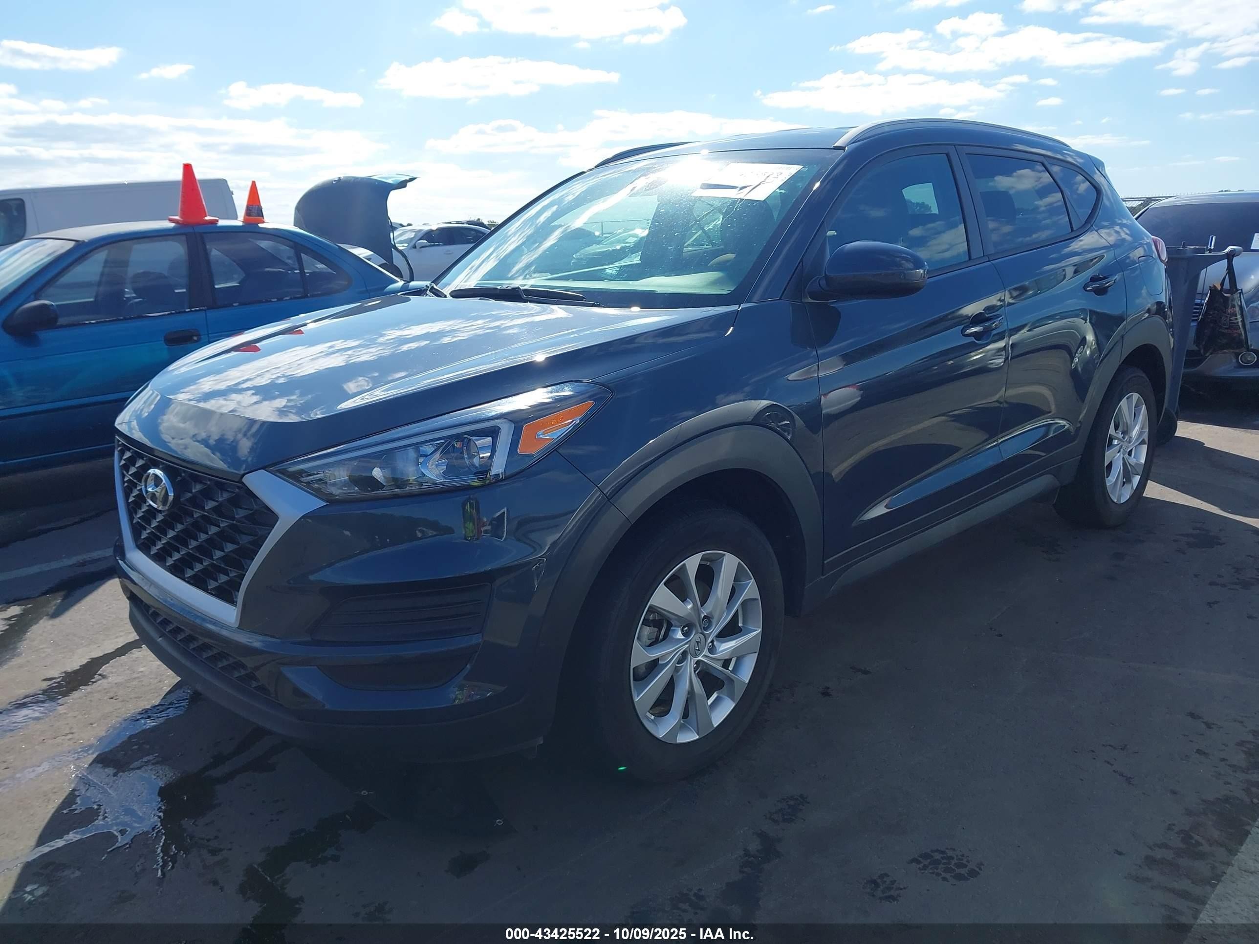 2019 Hyundai Tucson Value Blue vin: KM8J33A45KU986910
