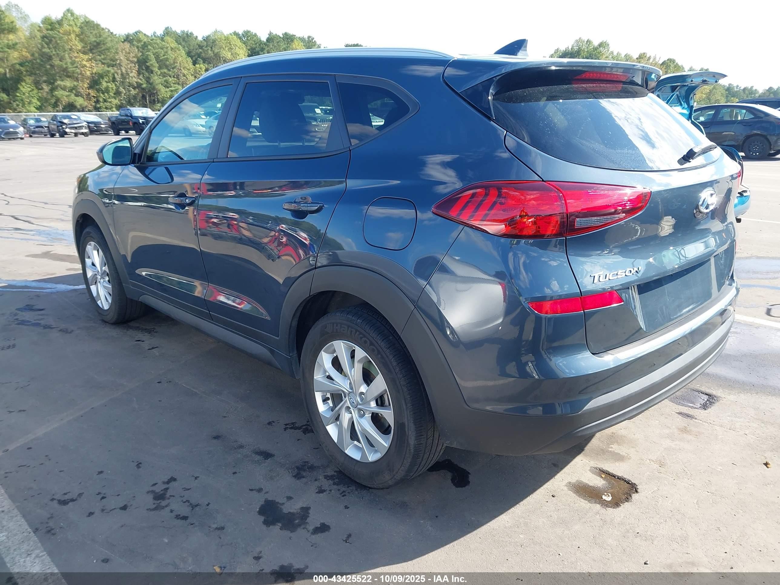 2019 Hyundai Tucson Value Blue vin: KM8J33A45KU986910