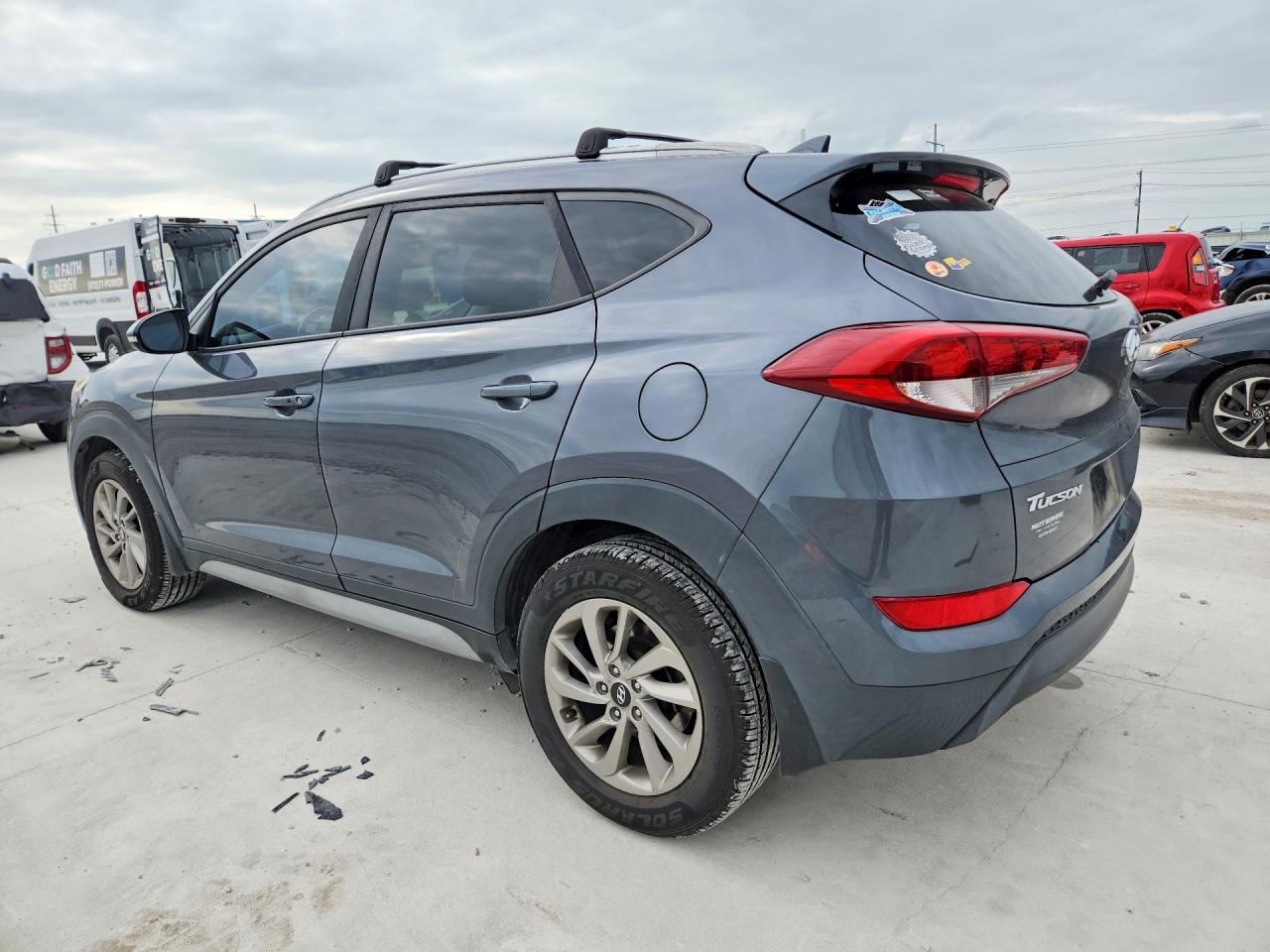 2017 Hyundai Tucson Se Plus Gray vin: KM8J33A46HU530746