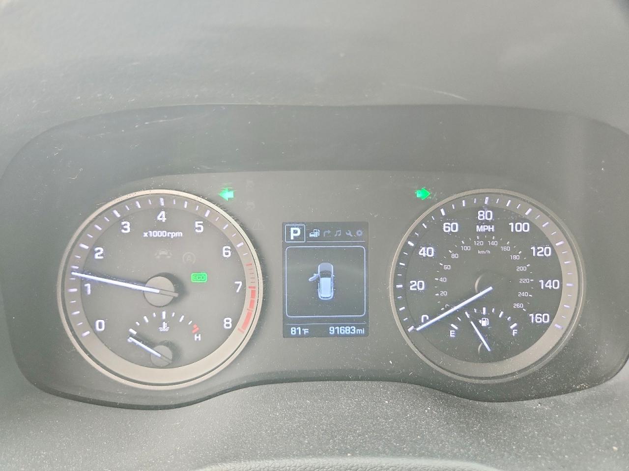 2017 Hyundai Tucson Se Plus Gray vin: KM8J33A46HU530746