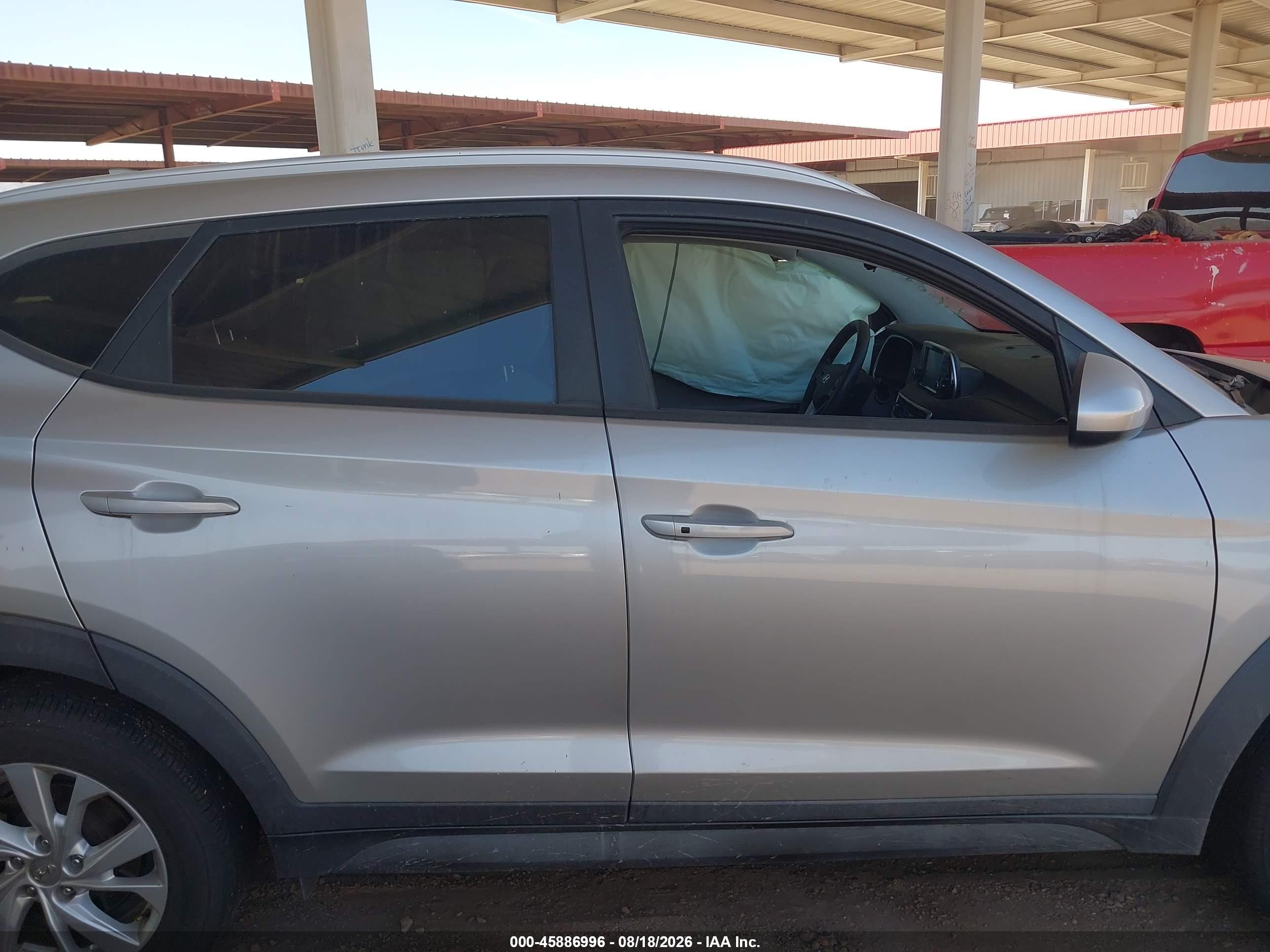 2020 Hyundai Tucson Value Gray vin: KM8J33A46LU176445